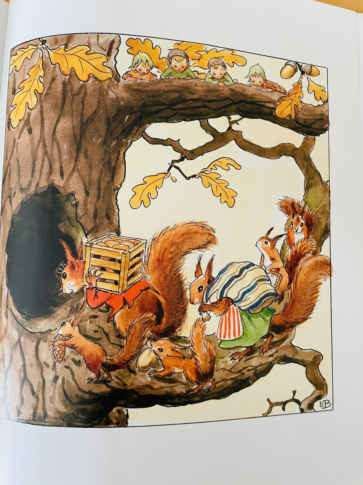 北欧ヴィンテージ絵本/Elsa Beskow/エルサ.ベスコウ/Ocke,Nutta och Pillerill/オッケ,ヌッタ＆ピレリル