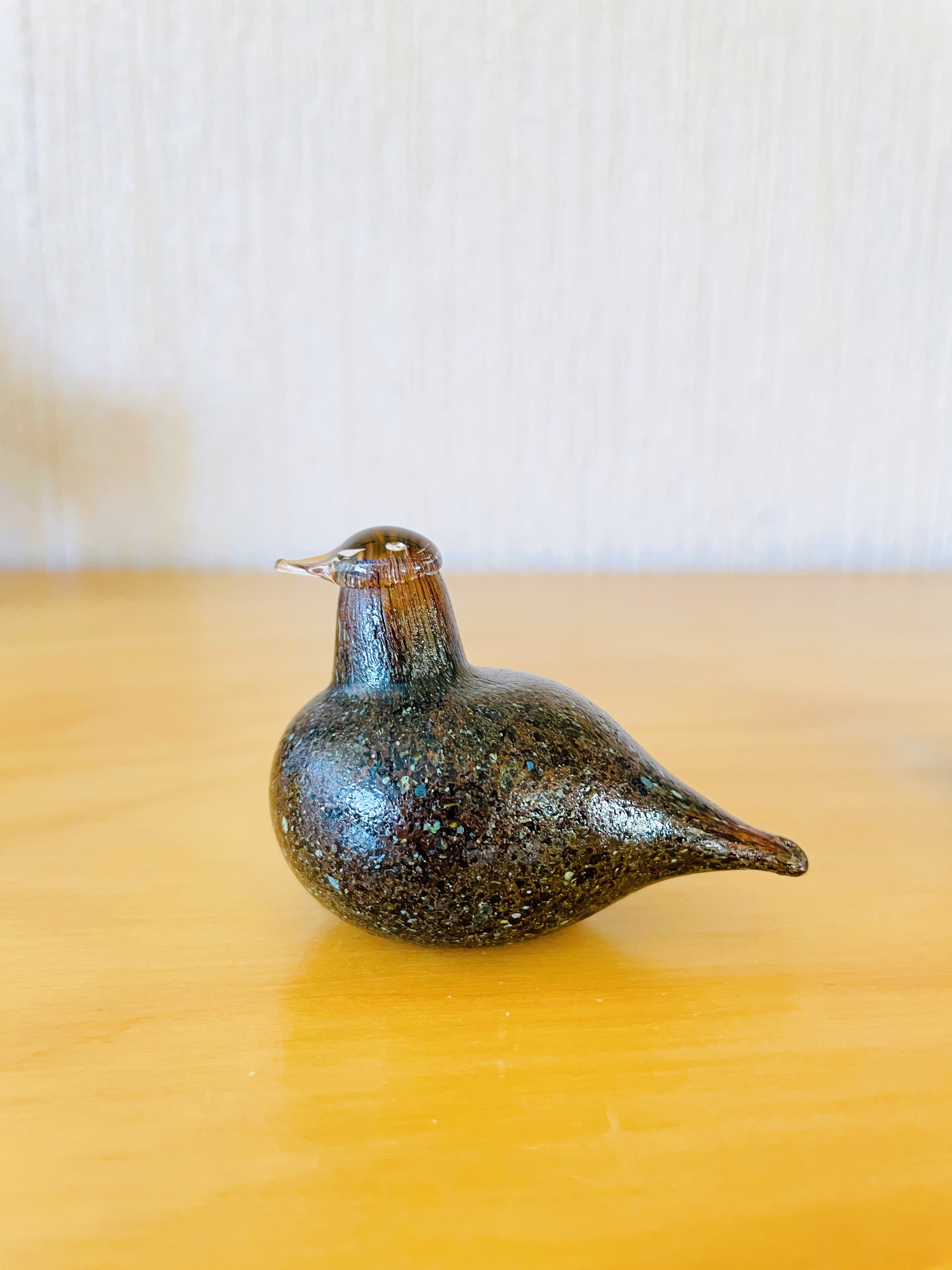 Nuutajärvi / Oiva Toikka / Vintage / Birds / Hippiainen / Golden
