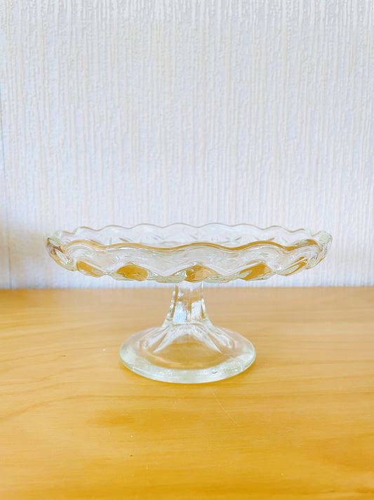 Scandinavian vintage / glass compote
