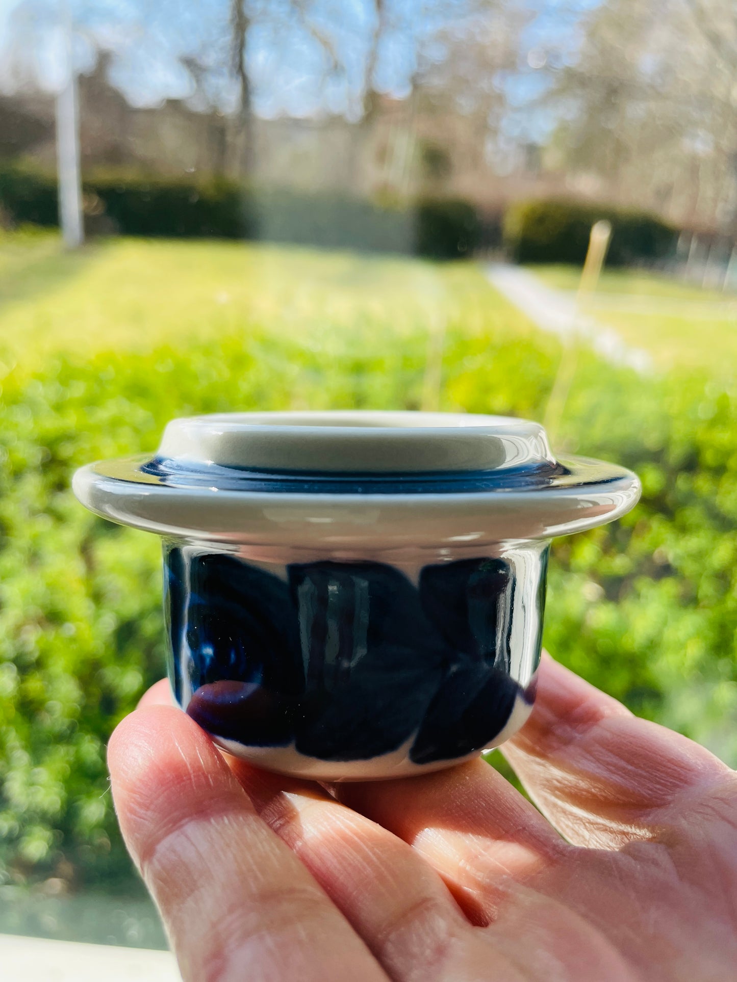 Arabia/アラビア/Anemone/アネモネ/エッグカップ