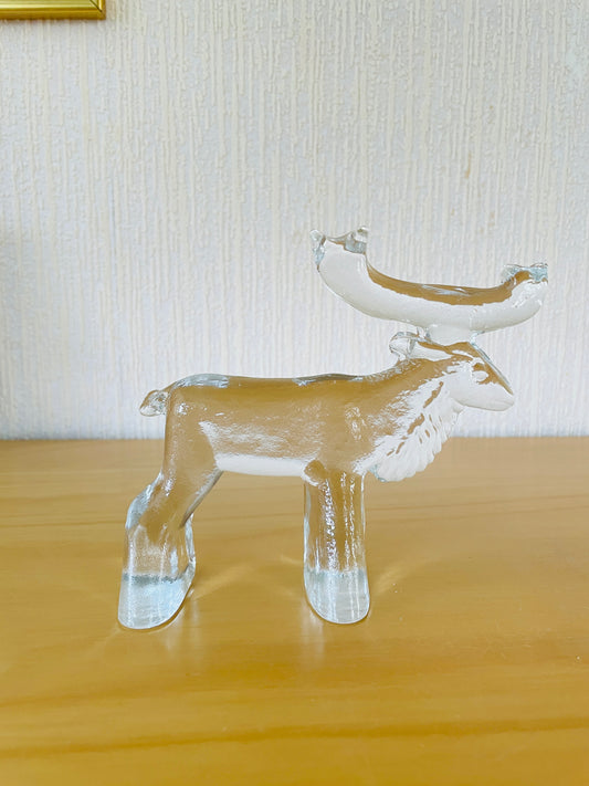 Boda/ボーダ/Bertil Vallien/バーテイル.バリエン/ガラス/トナカイのオブジェ