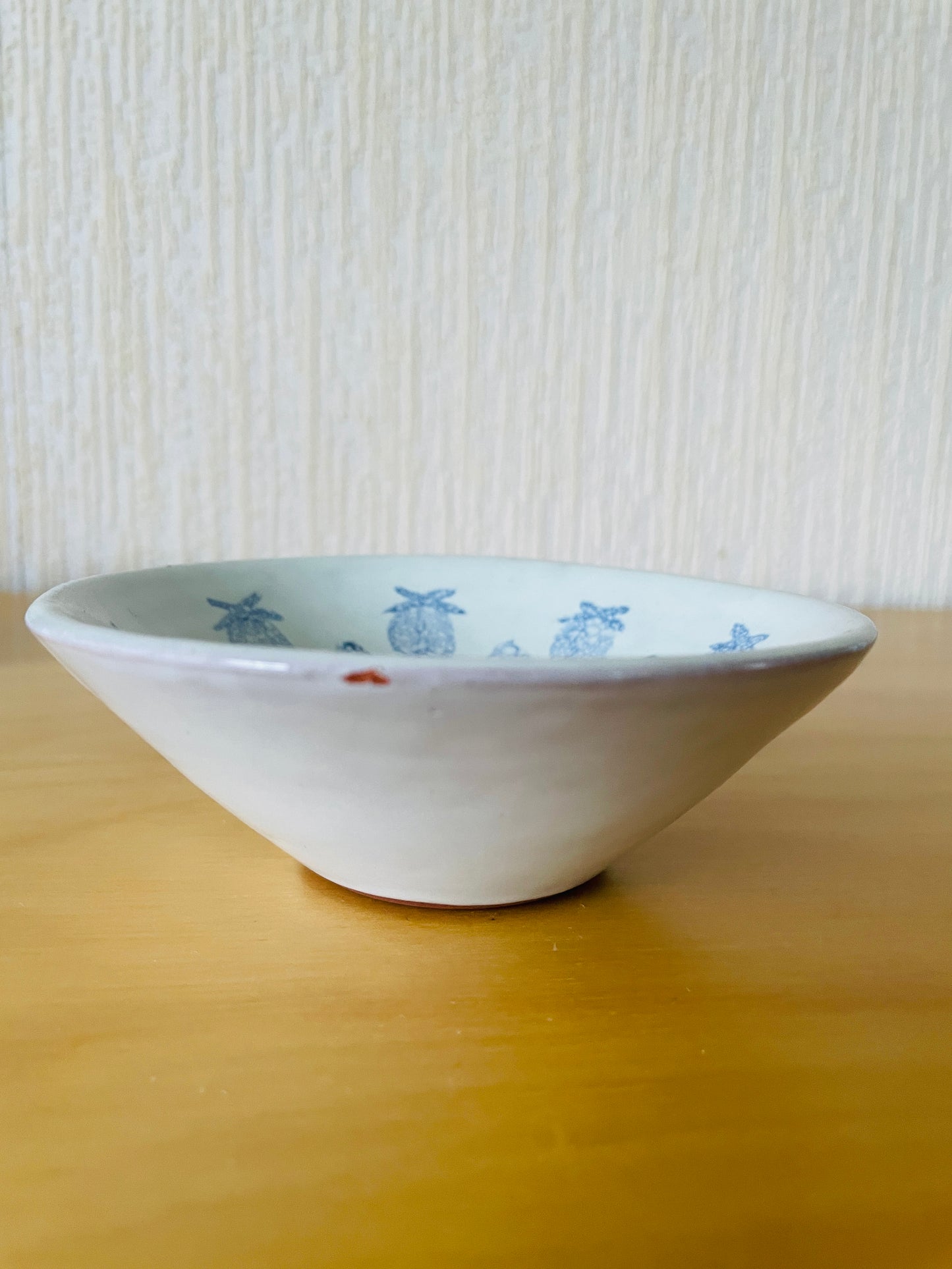 Laholm Keramik/ラホルム セラミック/ブルーの小花の小さな器