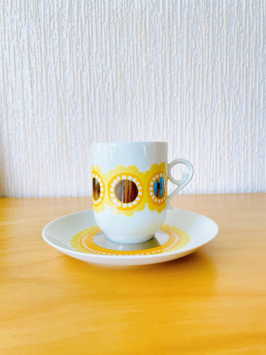 Arabia/Esteri Tomula/Tanja/Cup & Saucer/Yellow