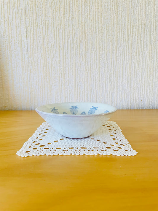 Laholm Keramik/ラホルム セラミック/ブルーの小花の小さな器