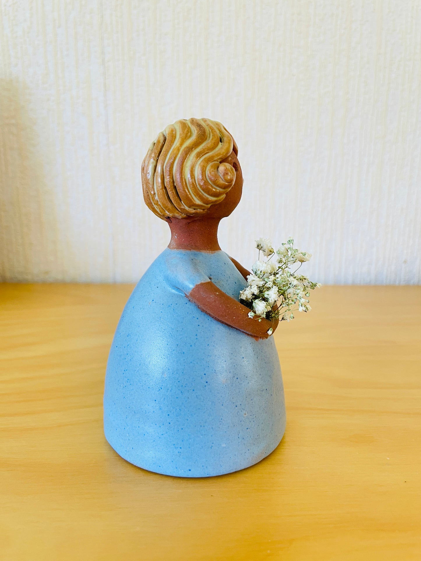 Elbogen Keramik/Flower Girl/Pastel Blue