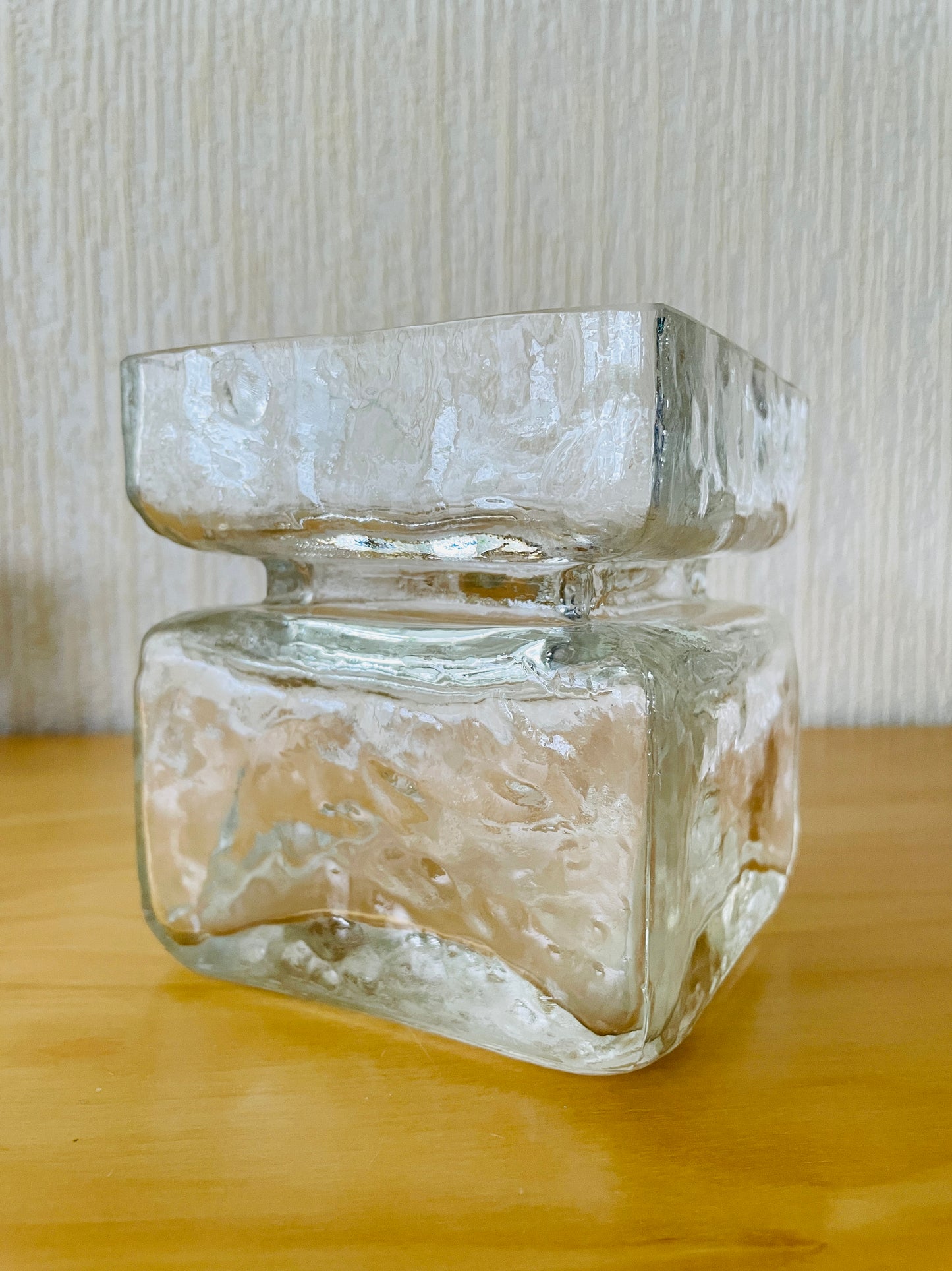 Riihimäen-lasi/Riihimäen Lasi/Pala/Helena Tynell/Helena Tynell/Pala/Pala/Flower vase/Clear/Nr.1