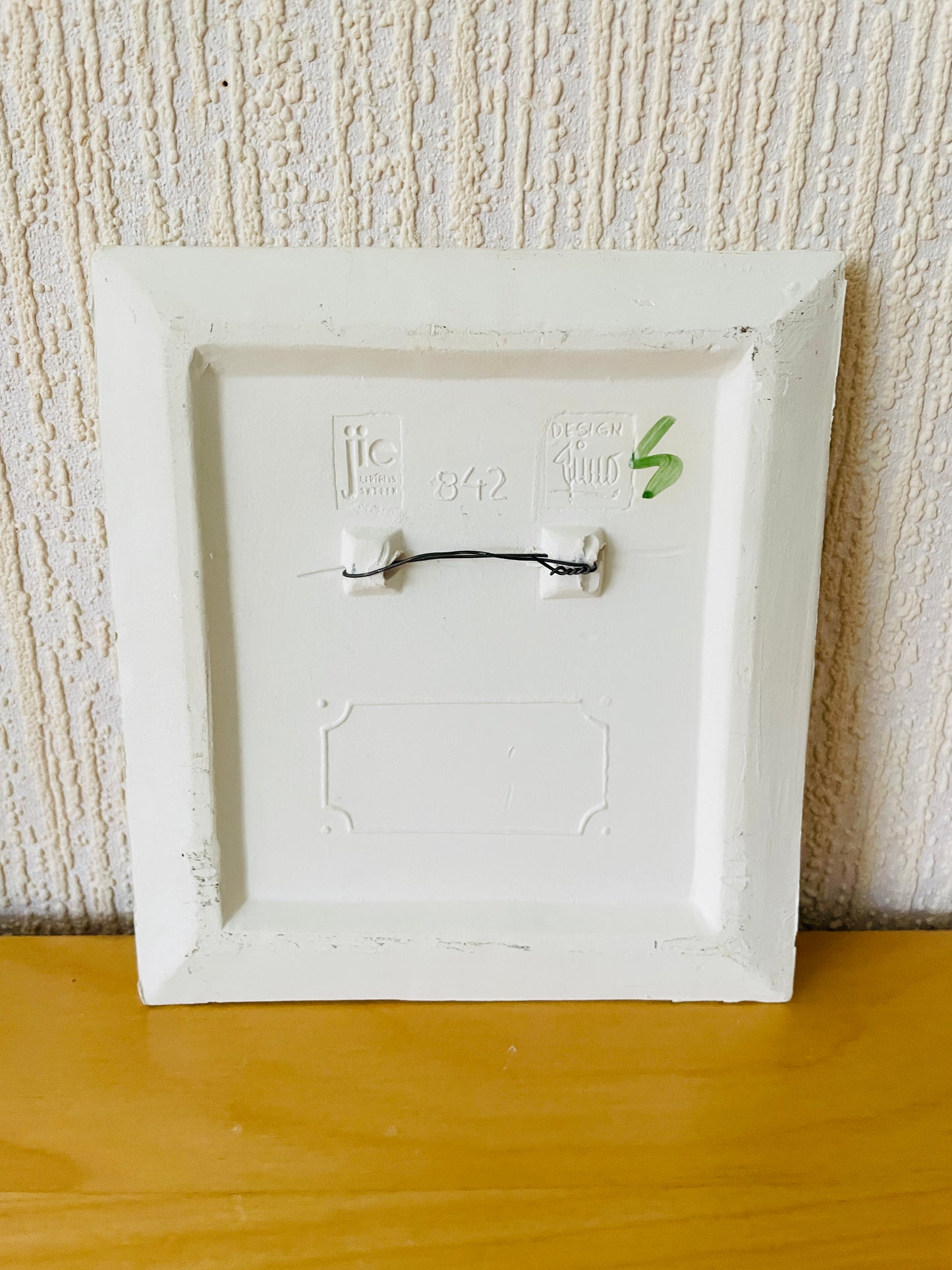 Jie Gantofta/Ji.Gantofta/Ceramic Plaque/Viola Flowers/
