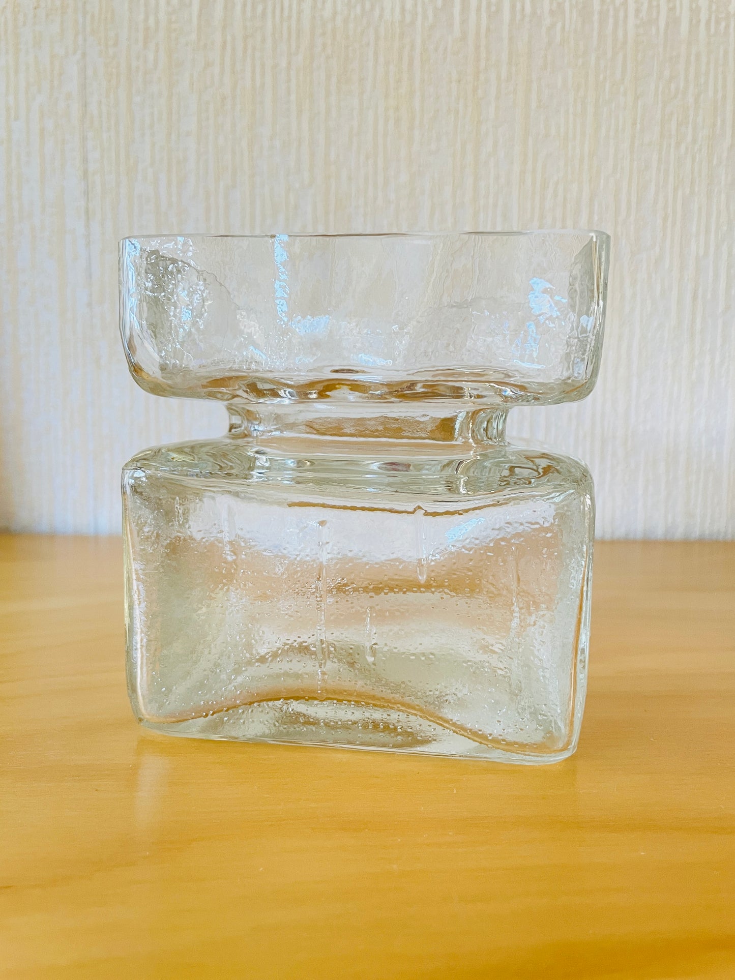 Riihimäen-Lasi/Helena Tynell/Pala/Clear/Flower Vase/Nr.2