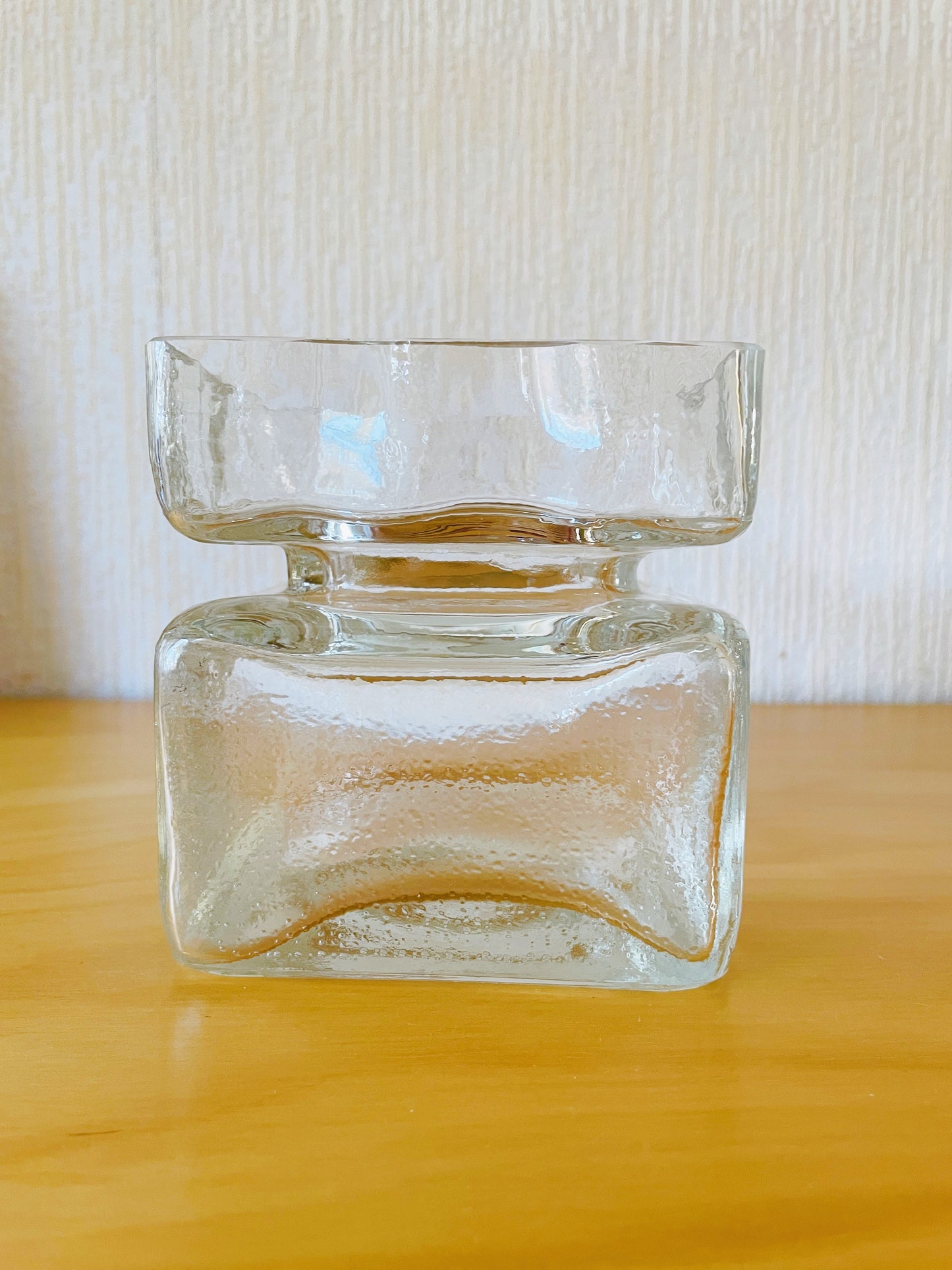 Riihimäen-Lasi/Helena Tynell/Pala/Clear/Flower Vase/Nr.2