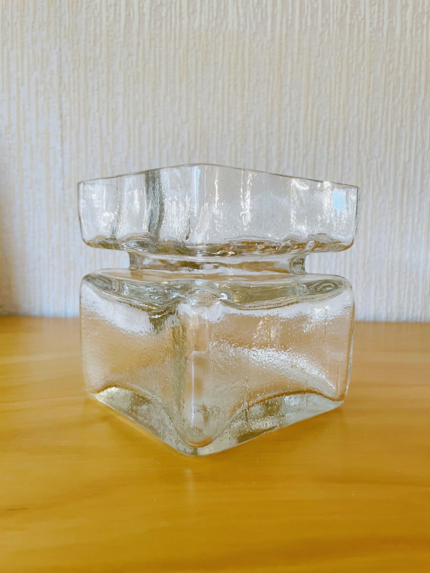 Riihimäen-Lasi/Helena Tynell/Pala/Clear/Flower Vase/Nr.2