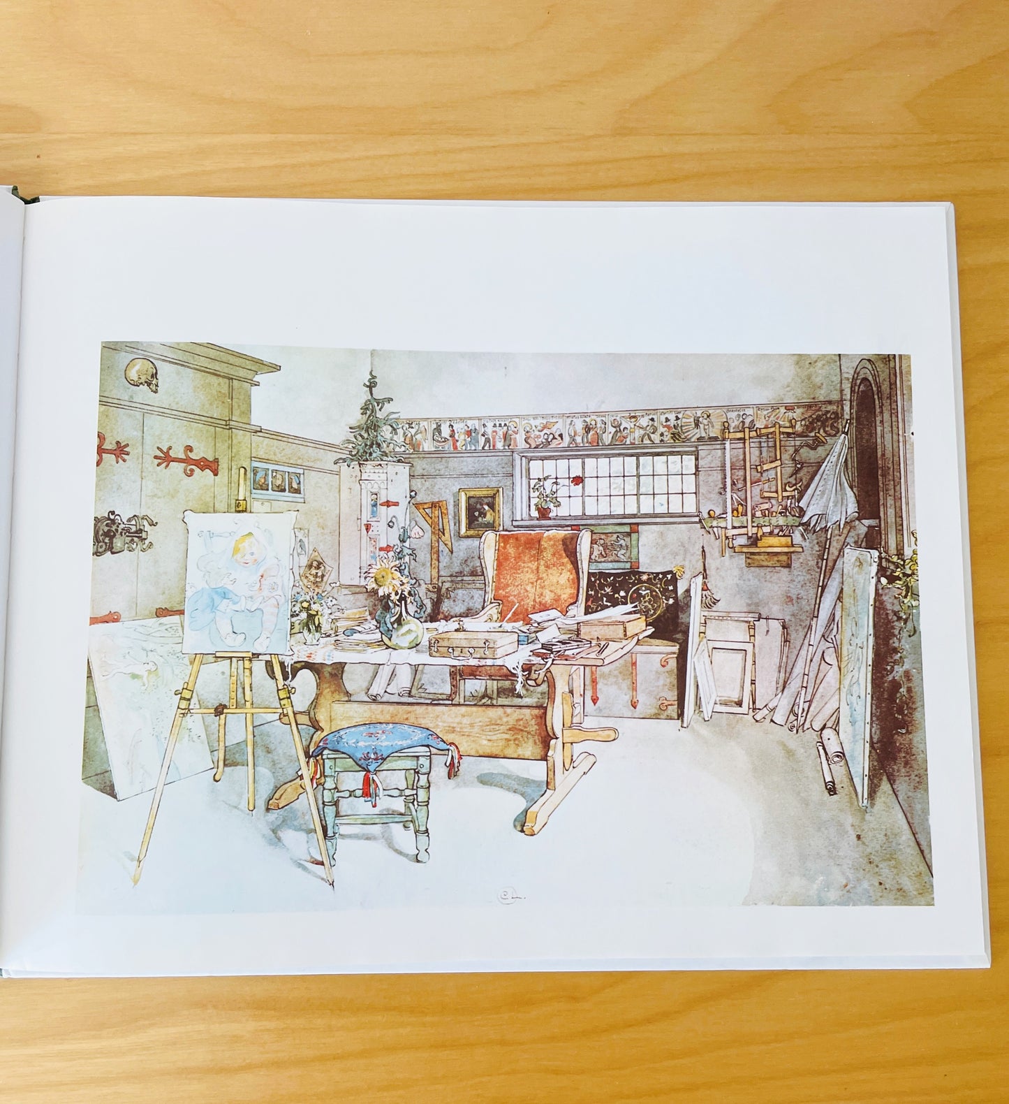 北欧ヴィンテージ絵本/Ett Hem/家/Carl Larson/カール.ラーソン