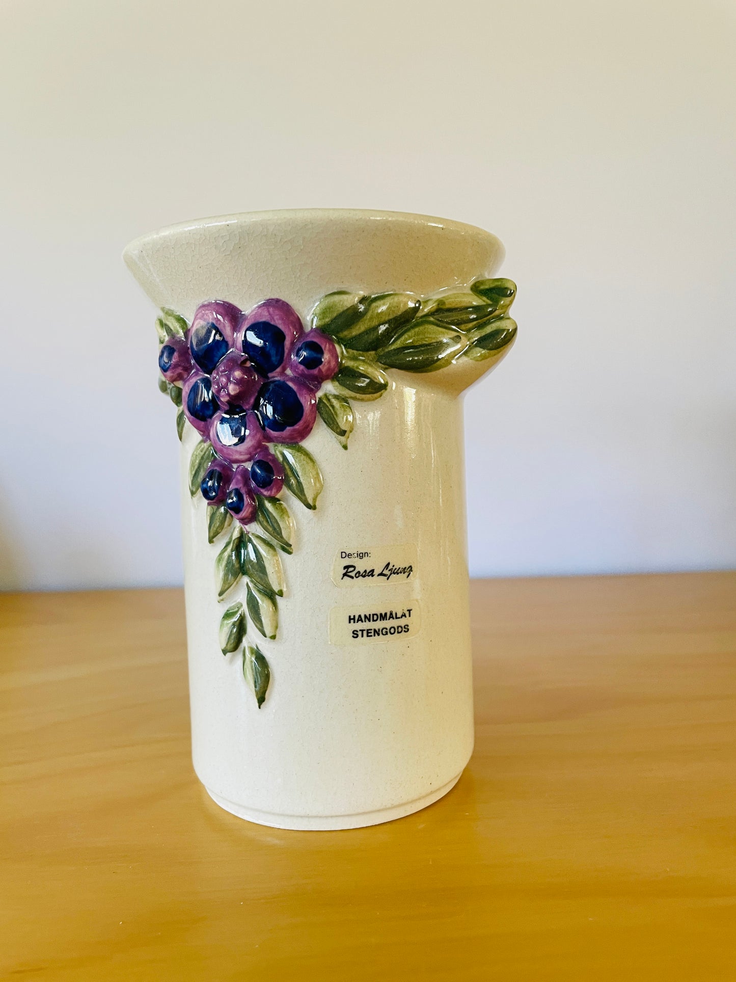 Deco/Rosa Ljung/Flower Vase/Lilac/No. 1