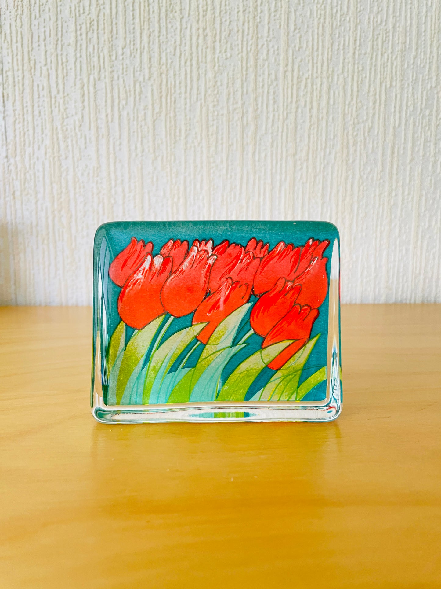 iittala/イッタラ/Helja Liukko-Sundström/ヘルヤ リウッコ スンドストローム/チューリップのガラスのオブジェ