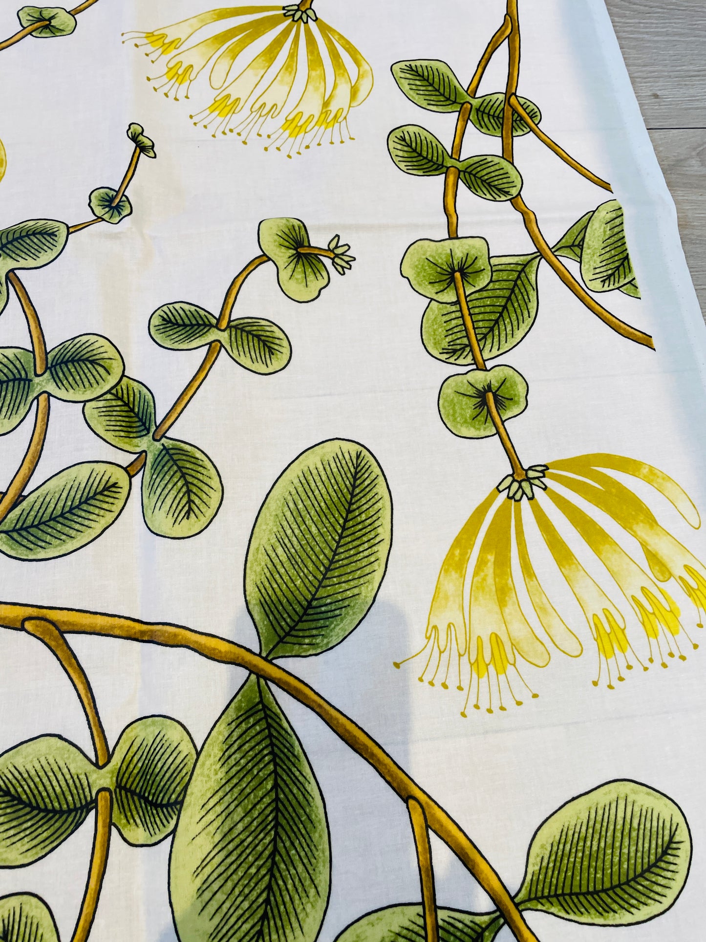 Marimekko/マリメッコ/ヴィンテージ/ワックスフアブリック/Kuusama/クーサマ/134cm x 206cm