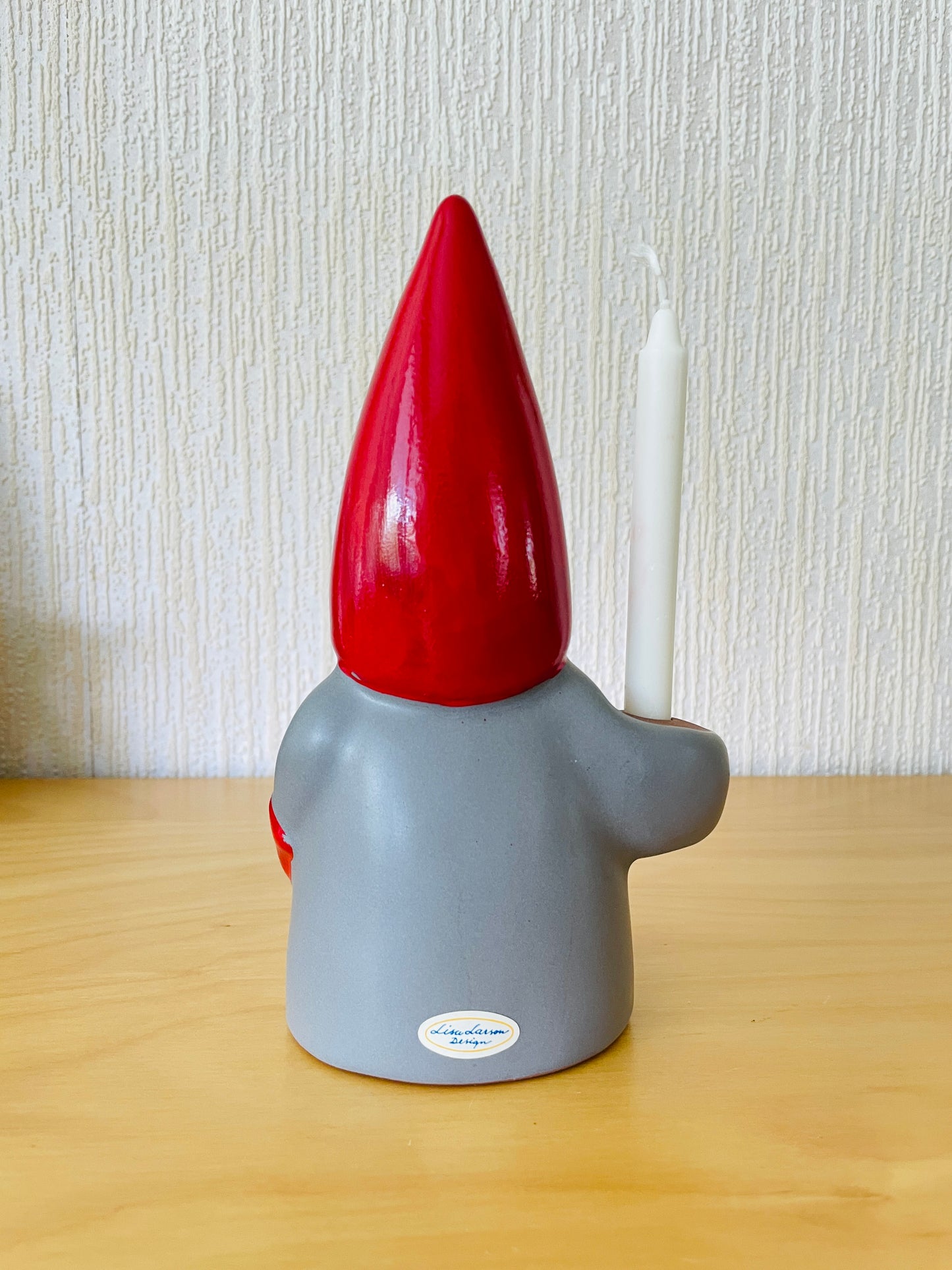 Lisa Larson/リサラーソンStudio/スタジオTomteトムテのお父さんオブジェキャンドルスタンド