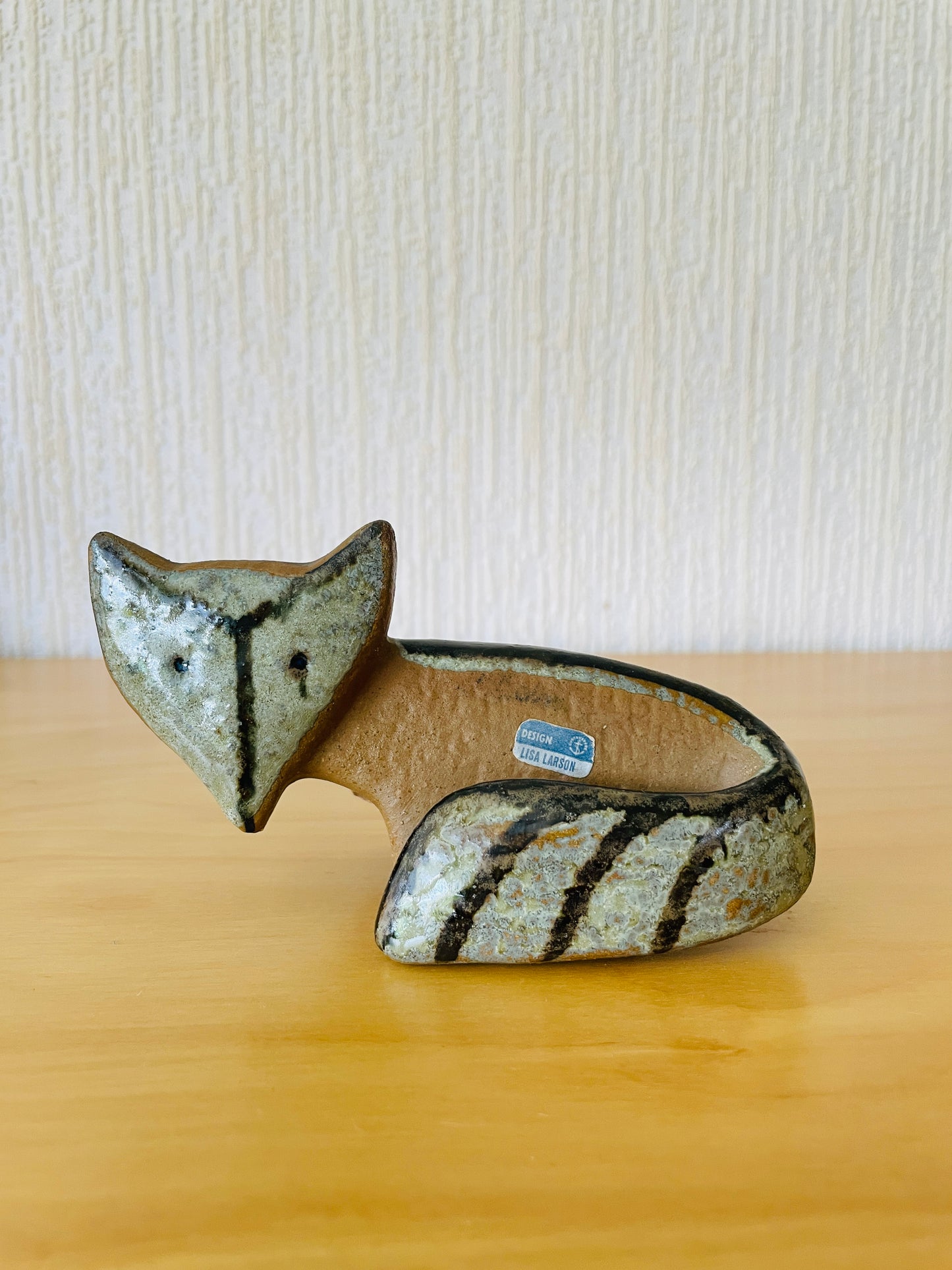 Gustavsberg/グスタフスベリ/Lisa Larson/リサ.ラーソン/小さな動物園/キツネさん/訳あり