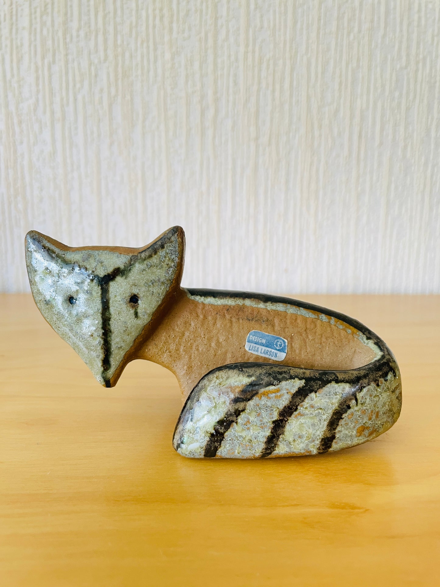 Gustavsberg/グスタフスベリ/Lisa Larson/リサ.ラーソン/小さな動物園/キツネさん/訳あり