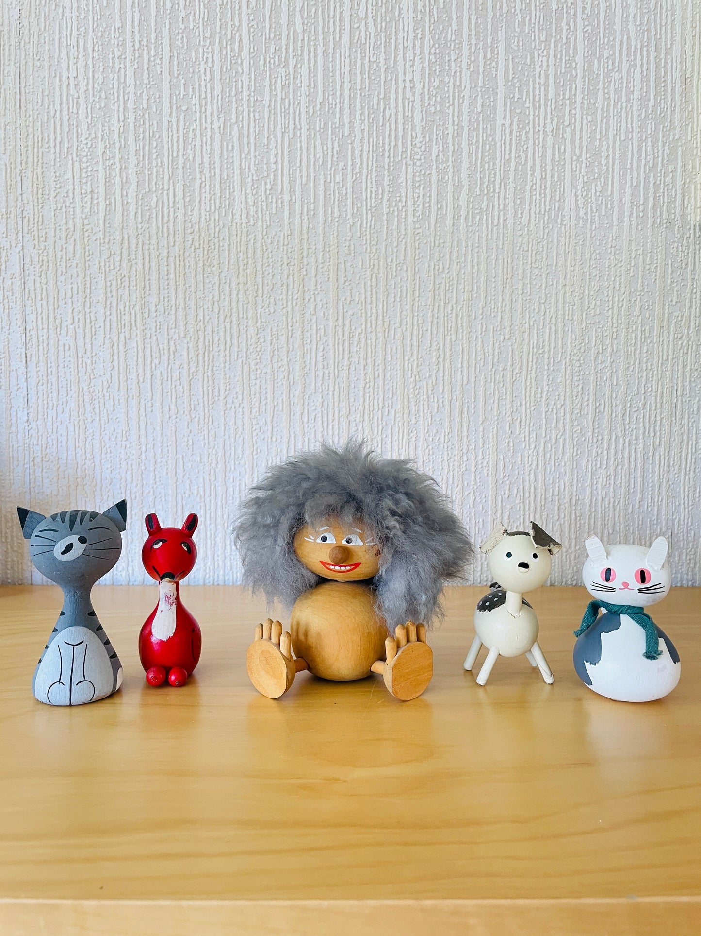 北欧手工芸/モフモフ頭のトロールさん