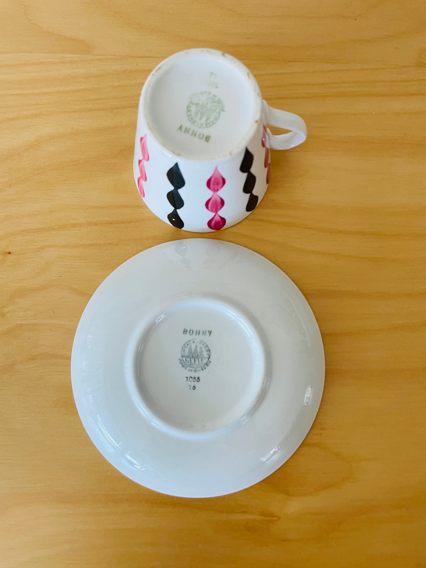 Uppsala Ekeby Gefle/ウプサラ.エケヴィー/ゲフレ/Bonny/ボニー/カップ&ソーサー