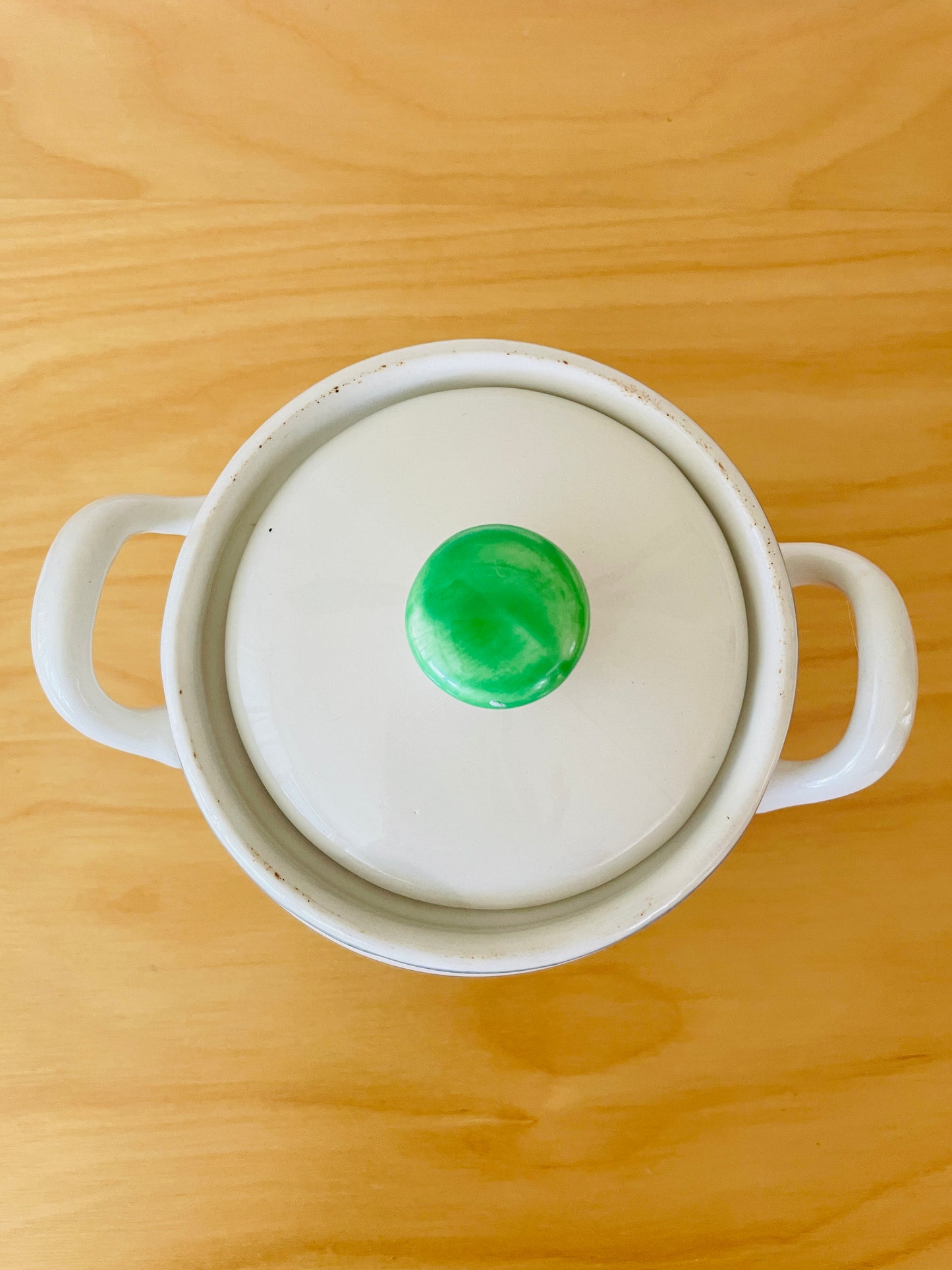 Uppsala Ekeby Gefle/ウプサラ.エケビ.ゲフレー/Primor/プリモー/ジャムポット両ハンドル、蓋付き