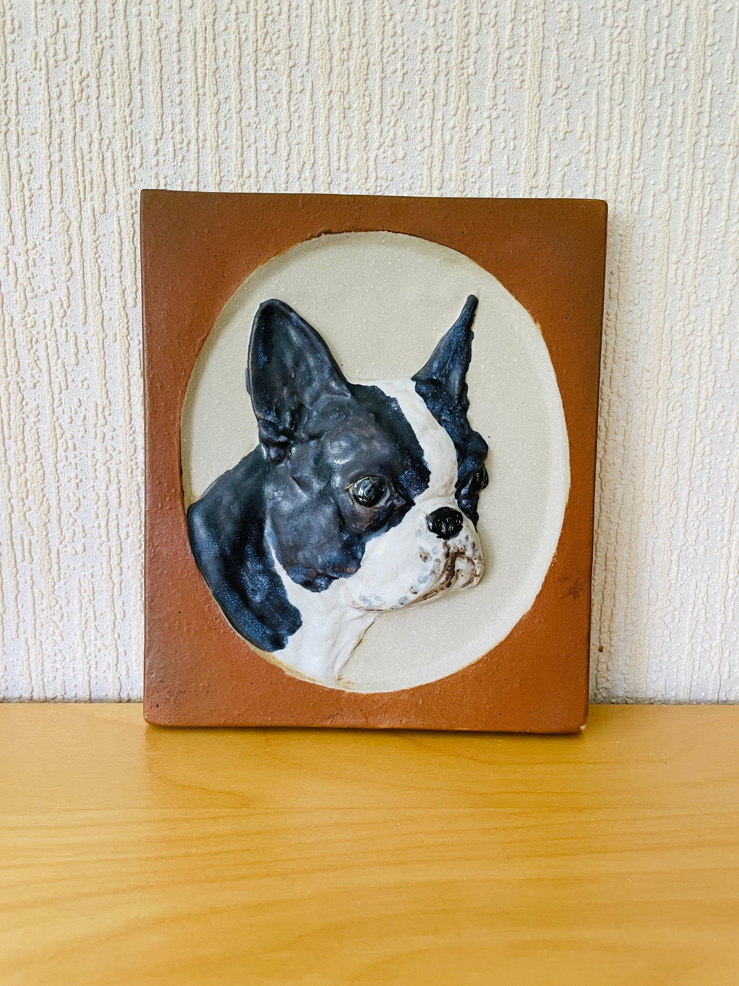 Jie Gantofta/ジイ.ガントフタ/陶板/ボストンテリア