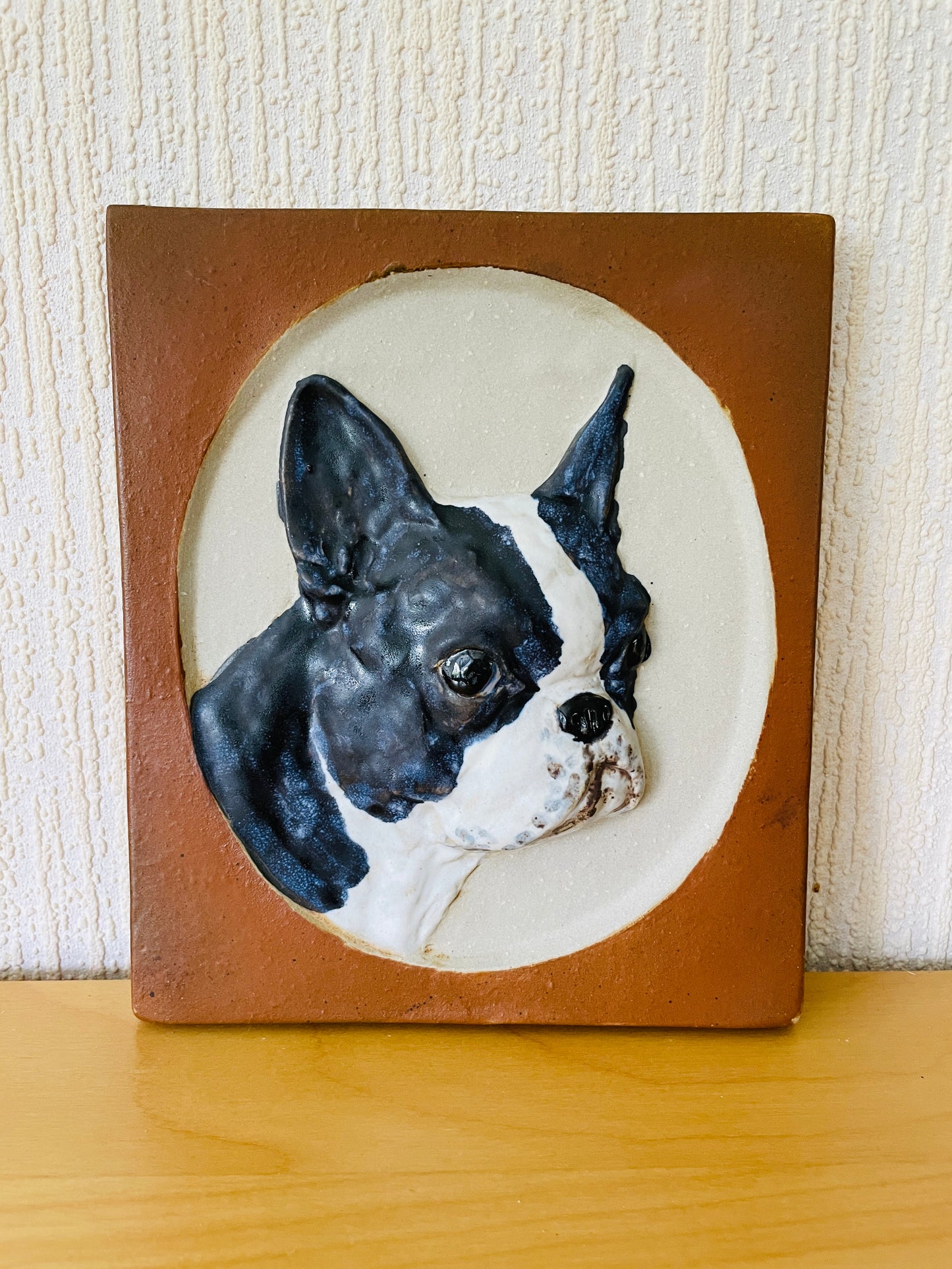 Jie Gantofta/ジイ.ガントフタ/陶板/ボストンテリア