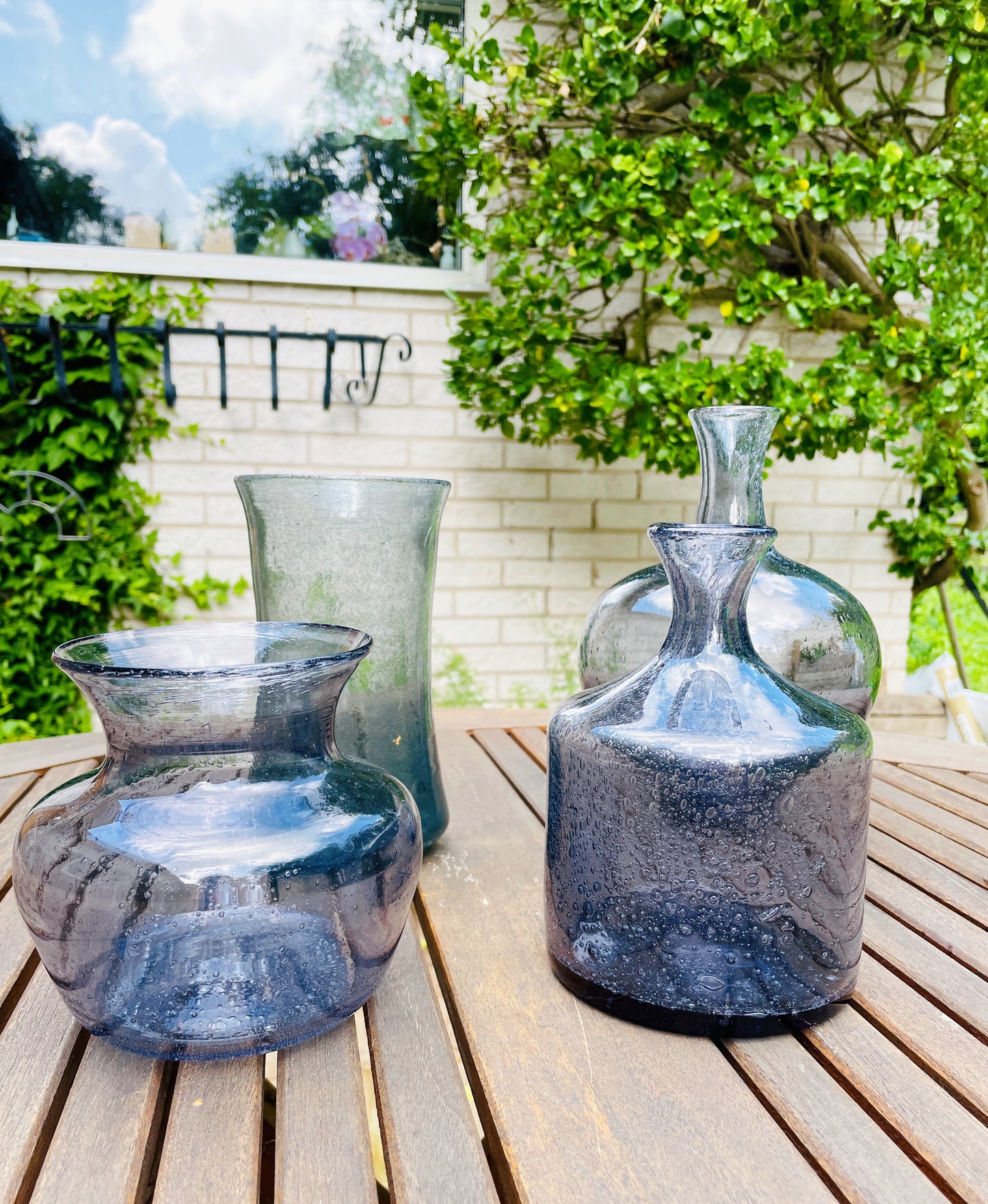 Boda/ボーダ/Erik Höglund/エリック.ホグラン/フラワーベース/グレーH:19cm