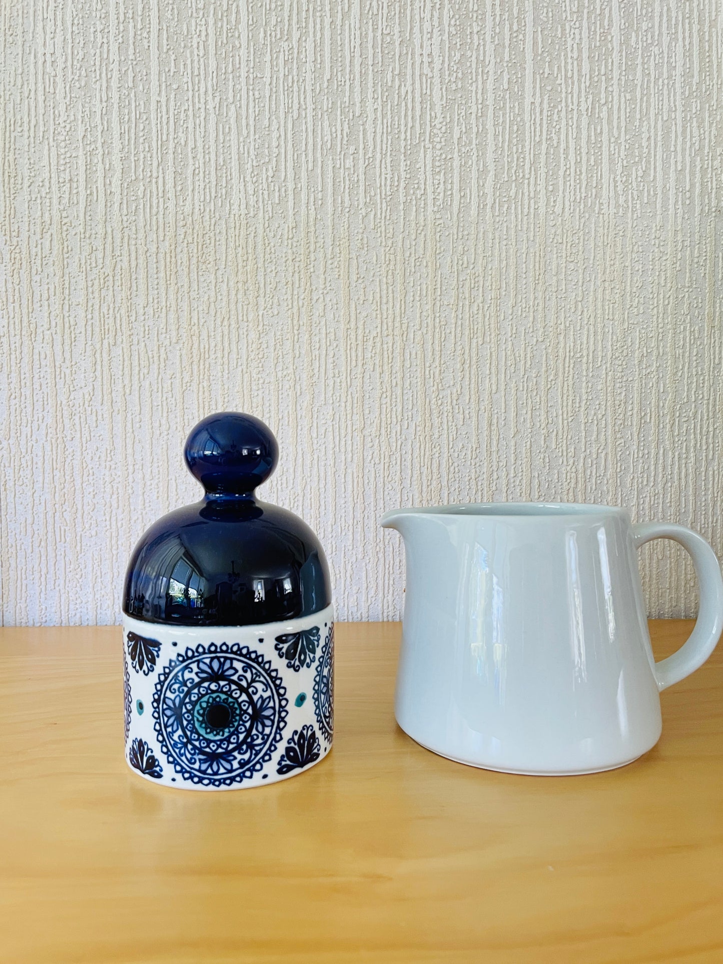 Arabia/アラビア/Hilkka-Liisa Ahola/ヒッカラ-リーサ アホーラ/ハンドペイント/ボンボンジャー