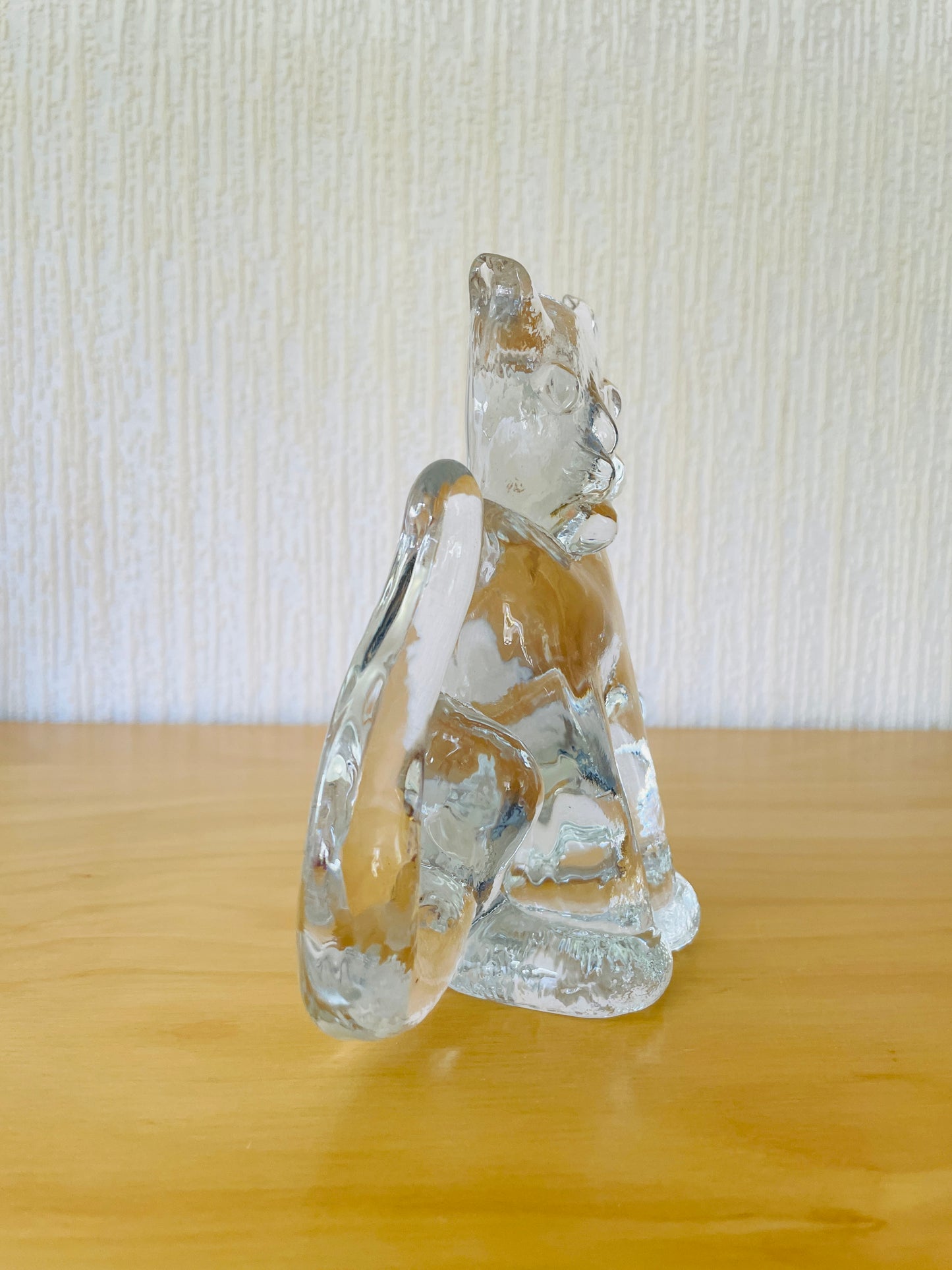 Boda/ボーダ/Bertil Vallien/バーテイルバリエン/クリスタルガラスのネコのオブジェ/大