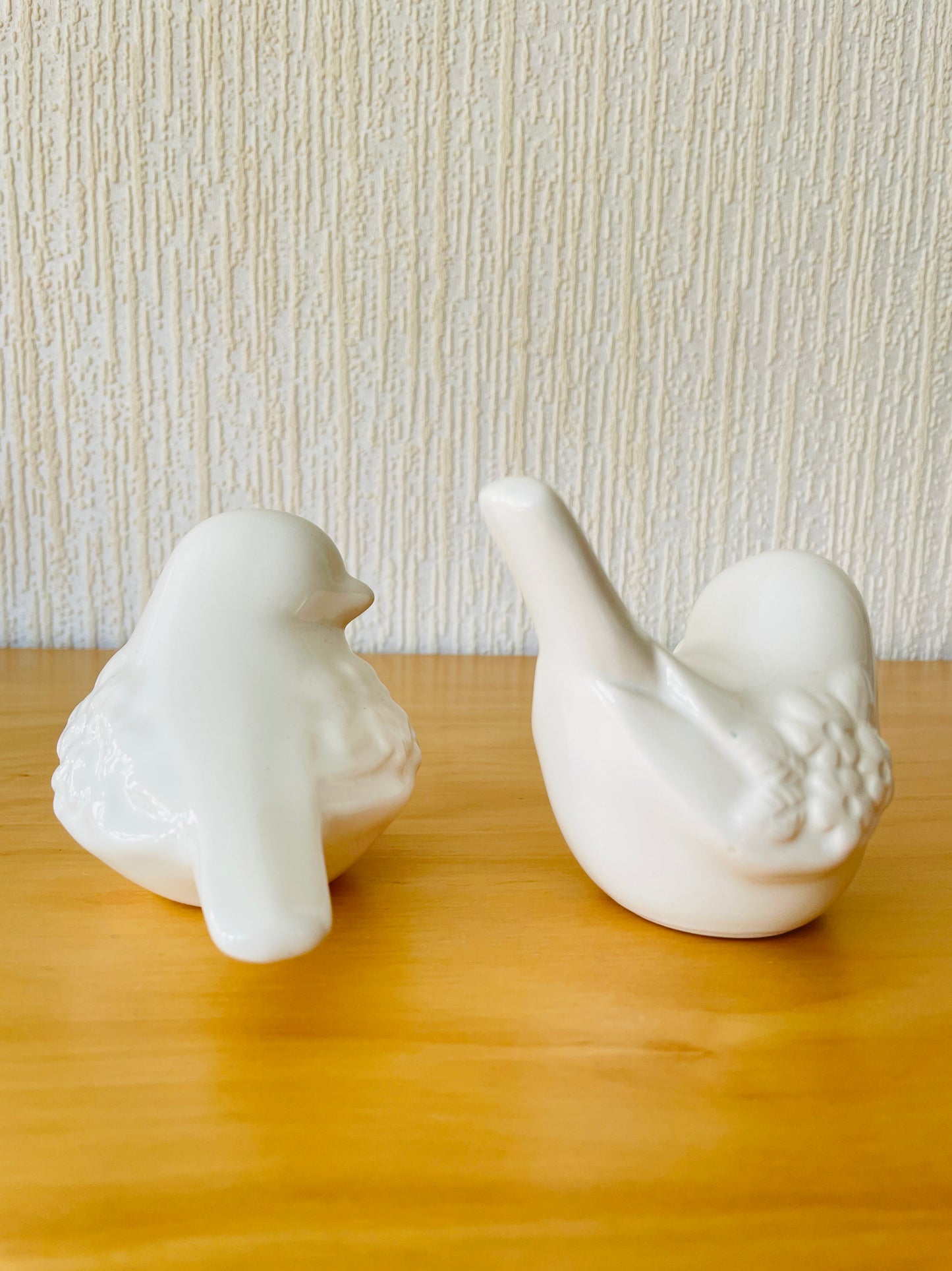 Deco/デコ/Rosa Ljung/ローサ.ユング/２羽の小鳥のオブジェ/ホワイト