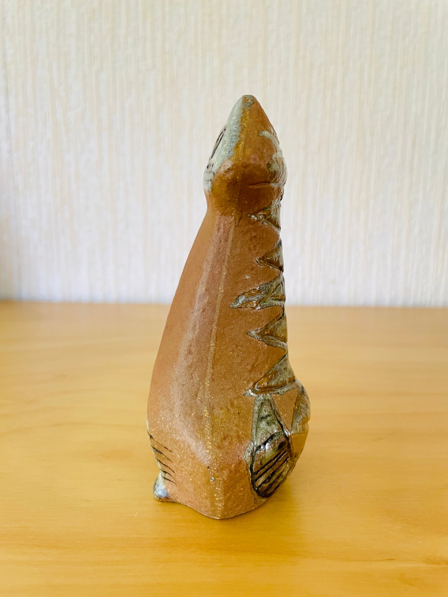 Gustavsberg/グスタフスベリ/Lisa Larson/リサ.ラーソン/Lilla Zoo/小さな動物園/座りネコ