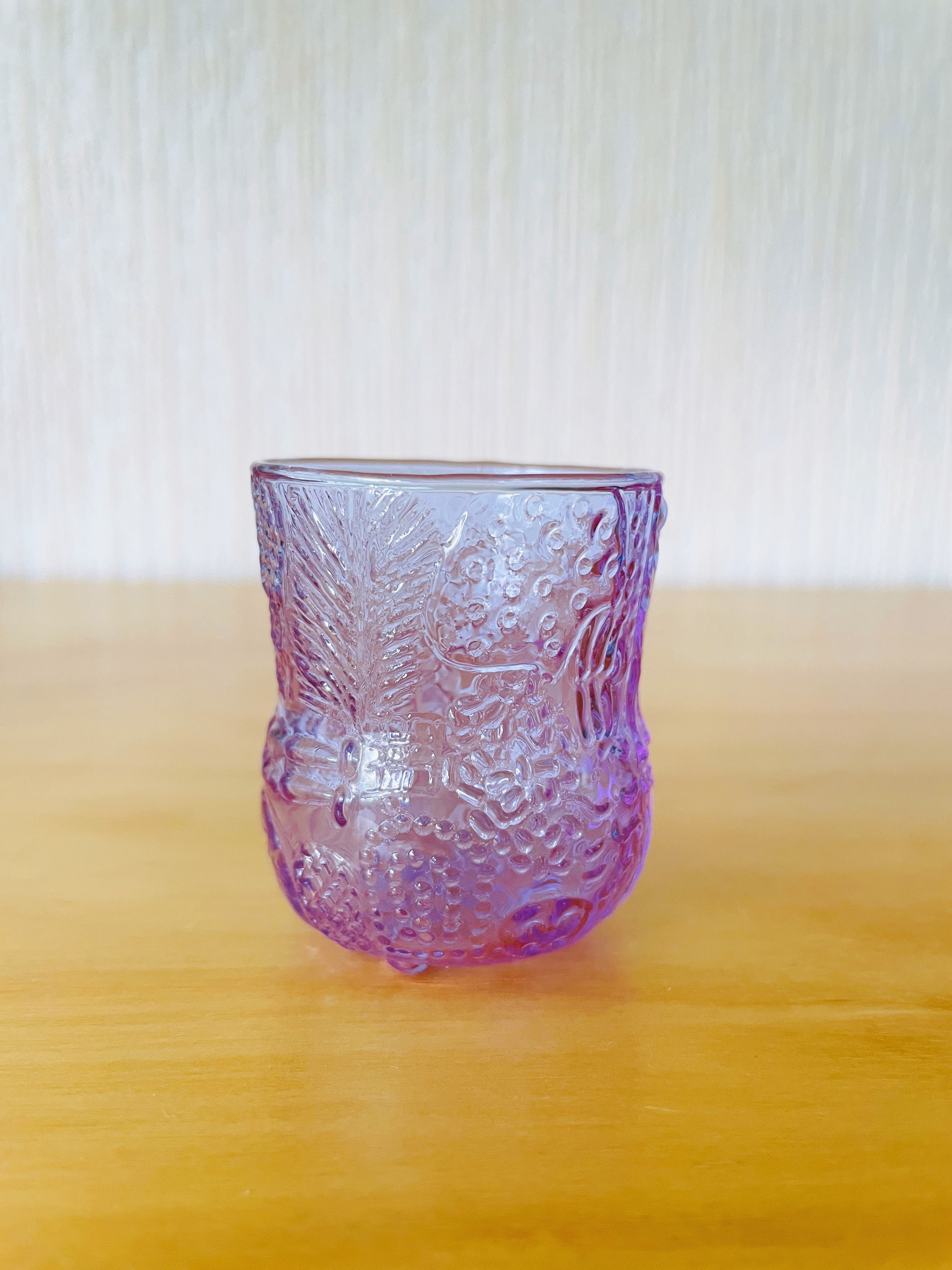 【E】✨希少品✨ヌータヤルヴィ　オイバトイカ　グラス　渦巻き模様　一点物 Nuutajälvi/ヌータヤルヴィ/Oiva Toikka/オイバ.トイッカ/Fauna