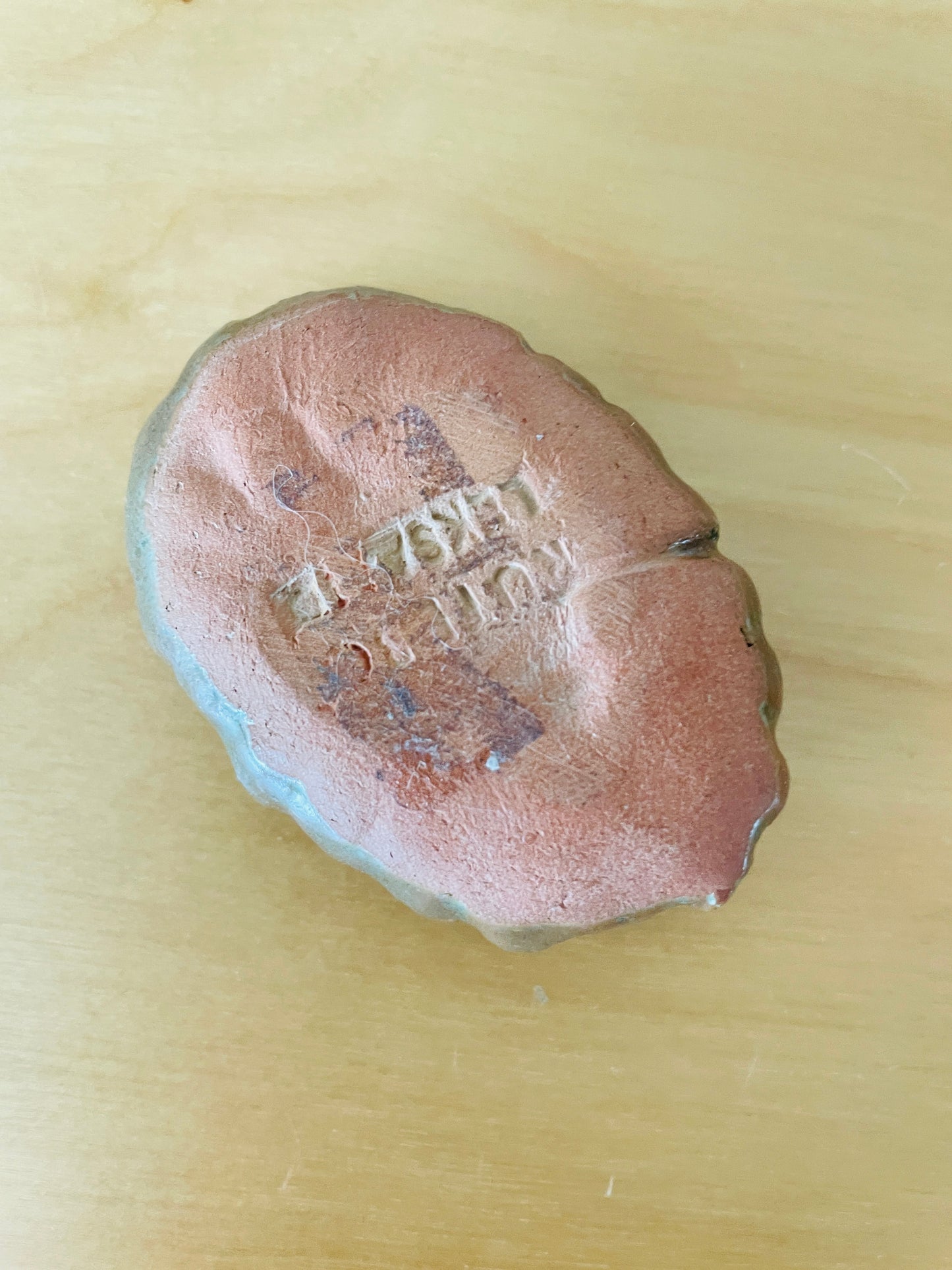 Rutebo Leksand/ルーテボー/レイクサンド/葉っぱ型の豆皿/訳あり