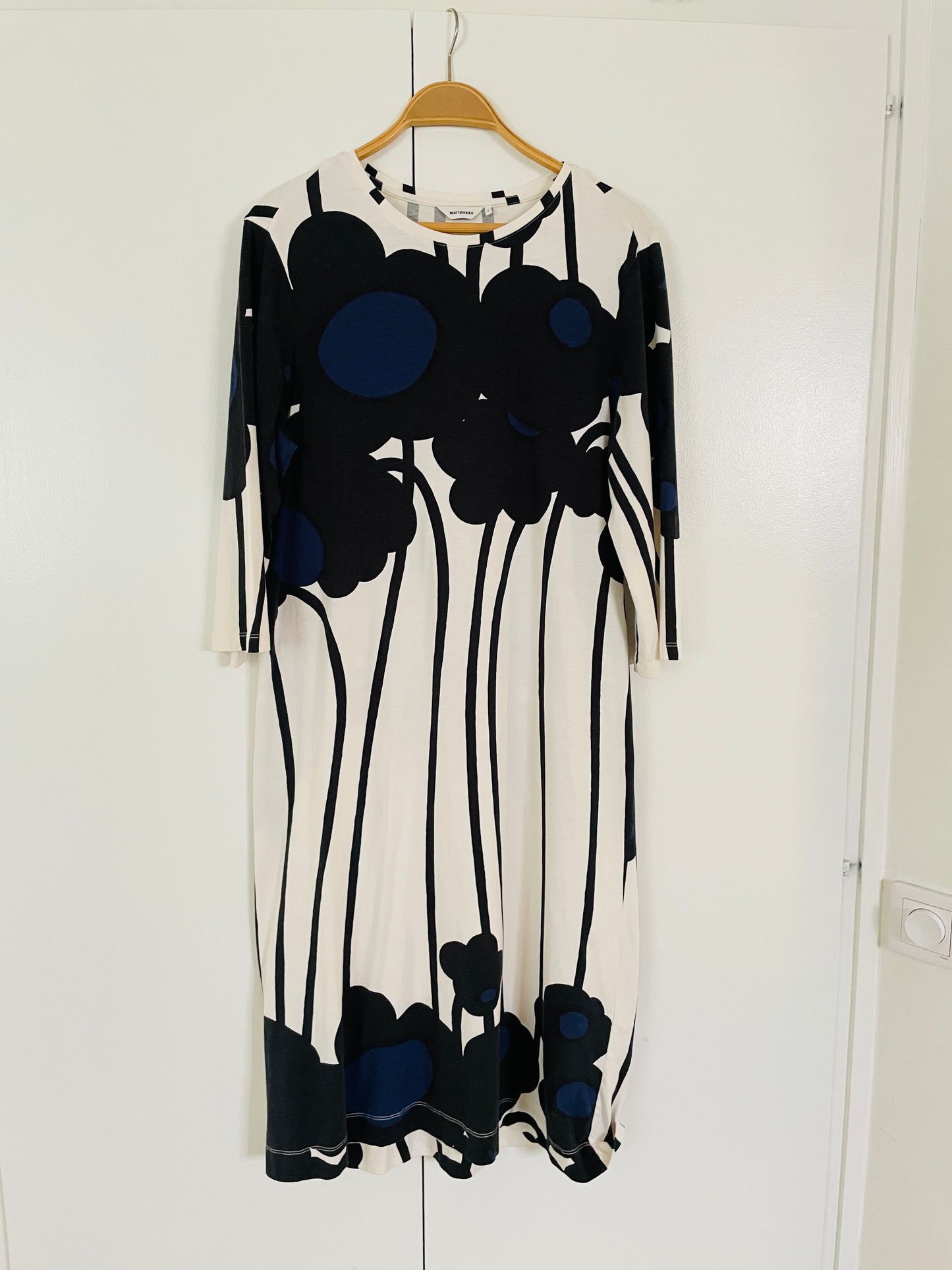 Marimekko/マリメッコ/Valla Lammet/ヴァラ.ラメット/ジャジードレス/S-サイズ