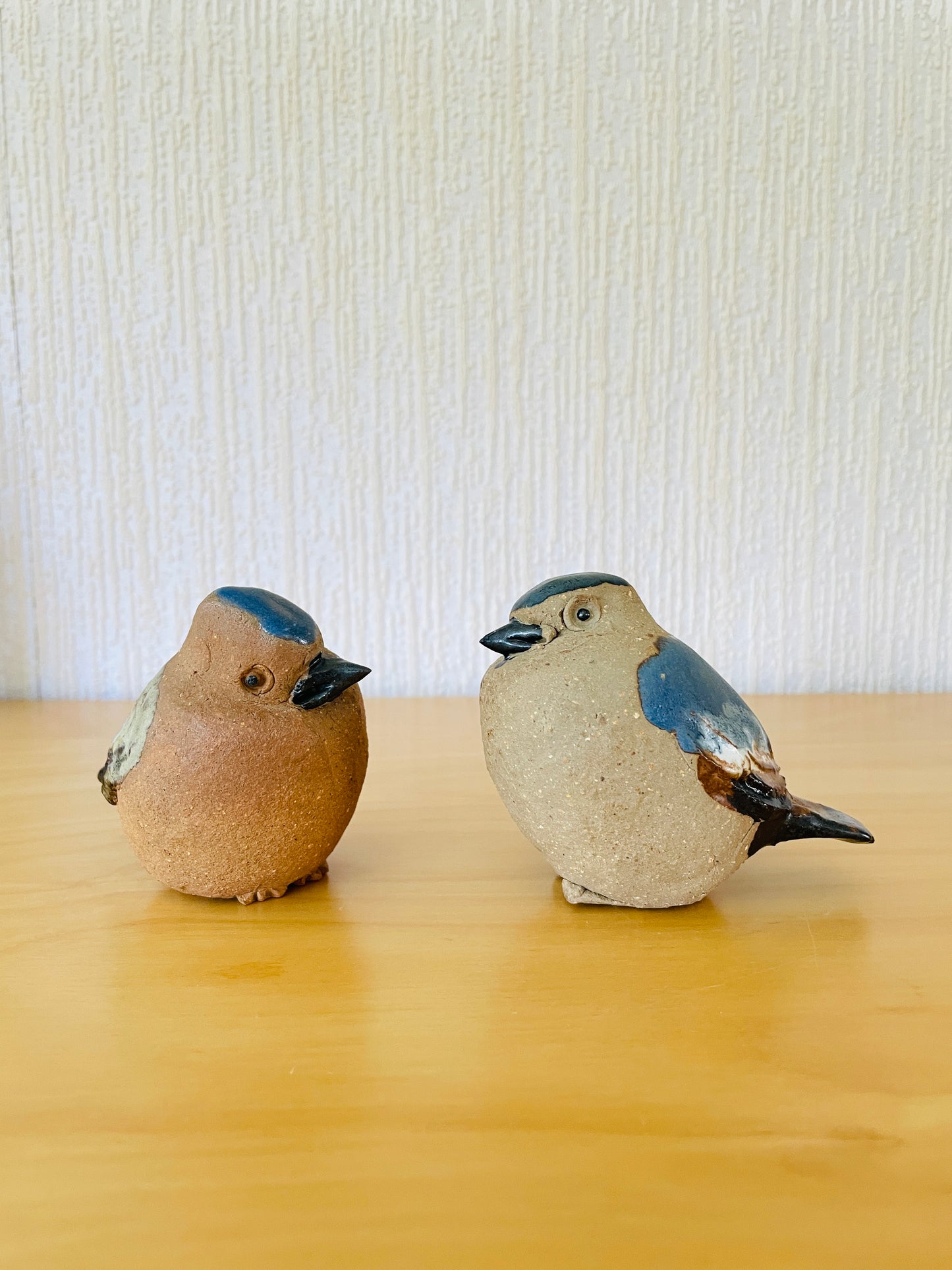 Komma Keramik/Gunnar Hansson/グンナ.ハンソン/鳥のオブジェ/シジュウカラ