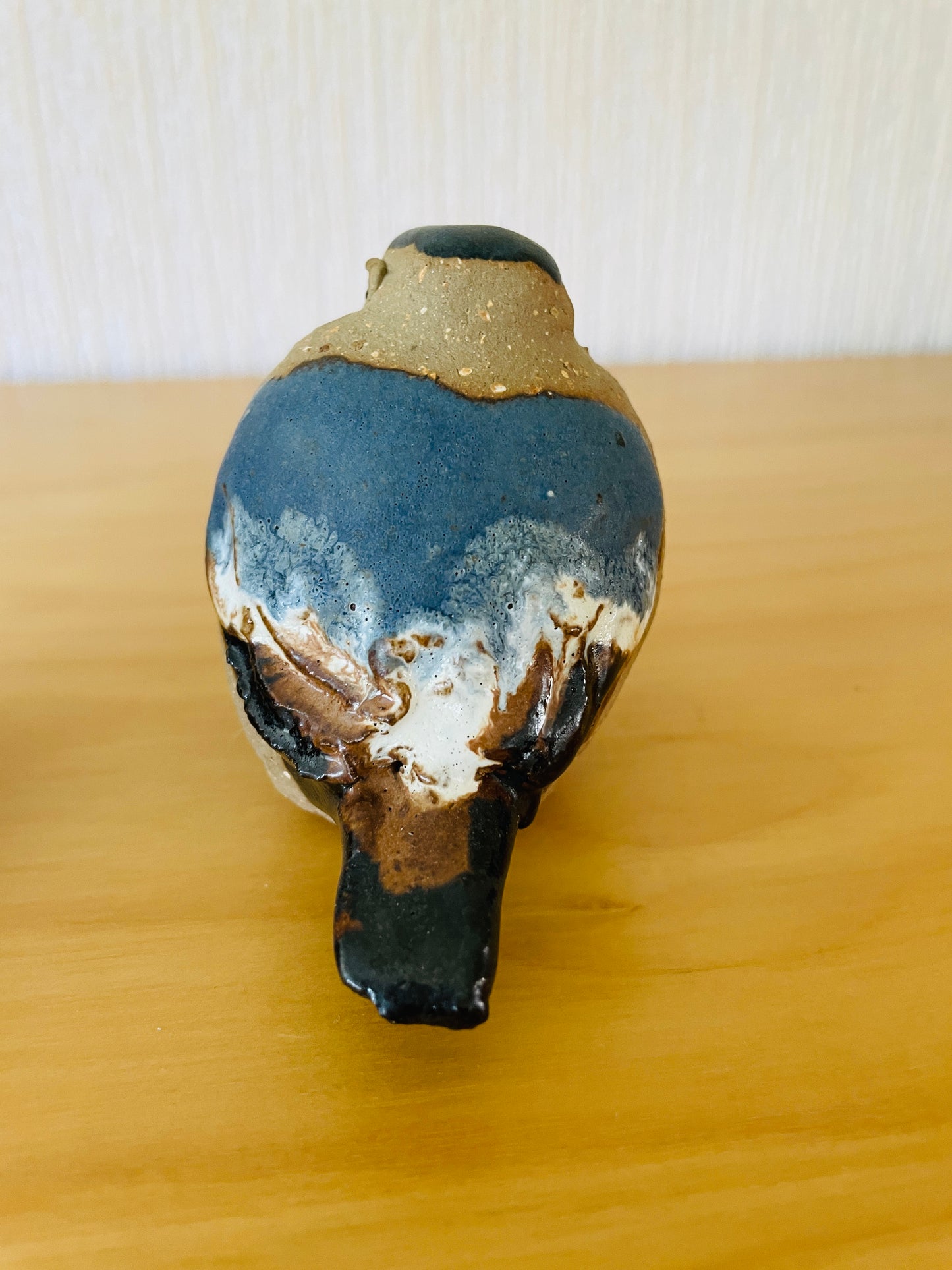 Komma Keramik/Gunnar Hansson/グンナ.ハンソン/鳥のオブジェ/シジュウカラ