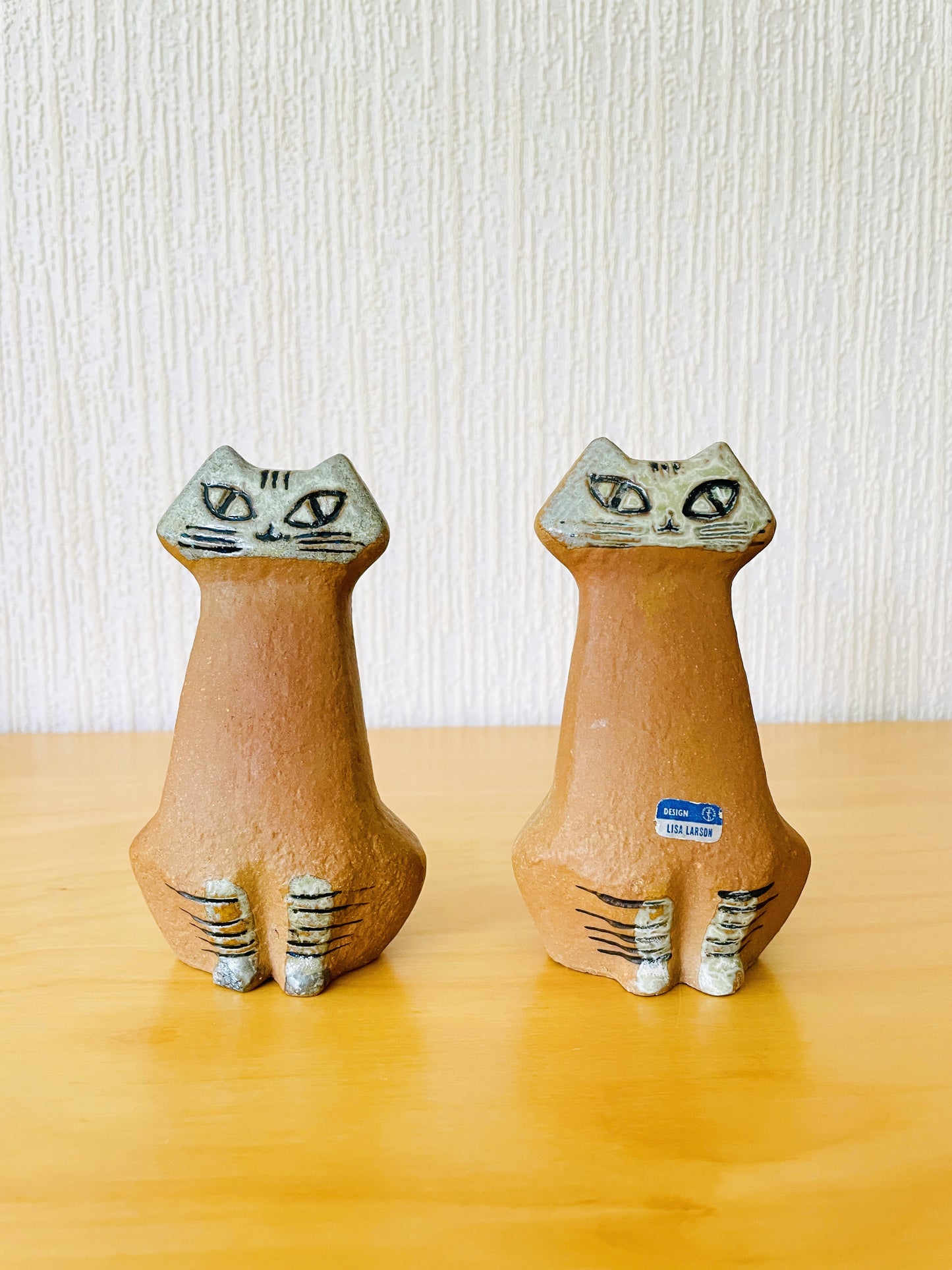 Gustavsberg/グスタフスベリ/Lisa Larson/リサラーソン/Lilla Zoo/小さな動物園座りネコ