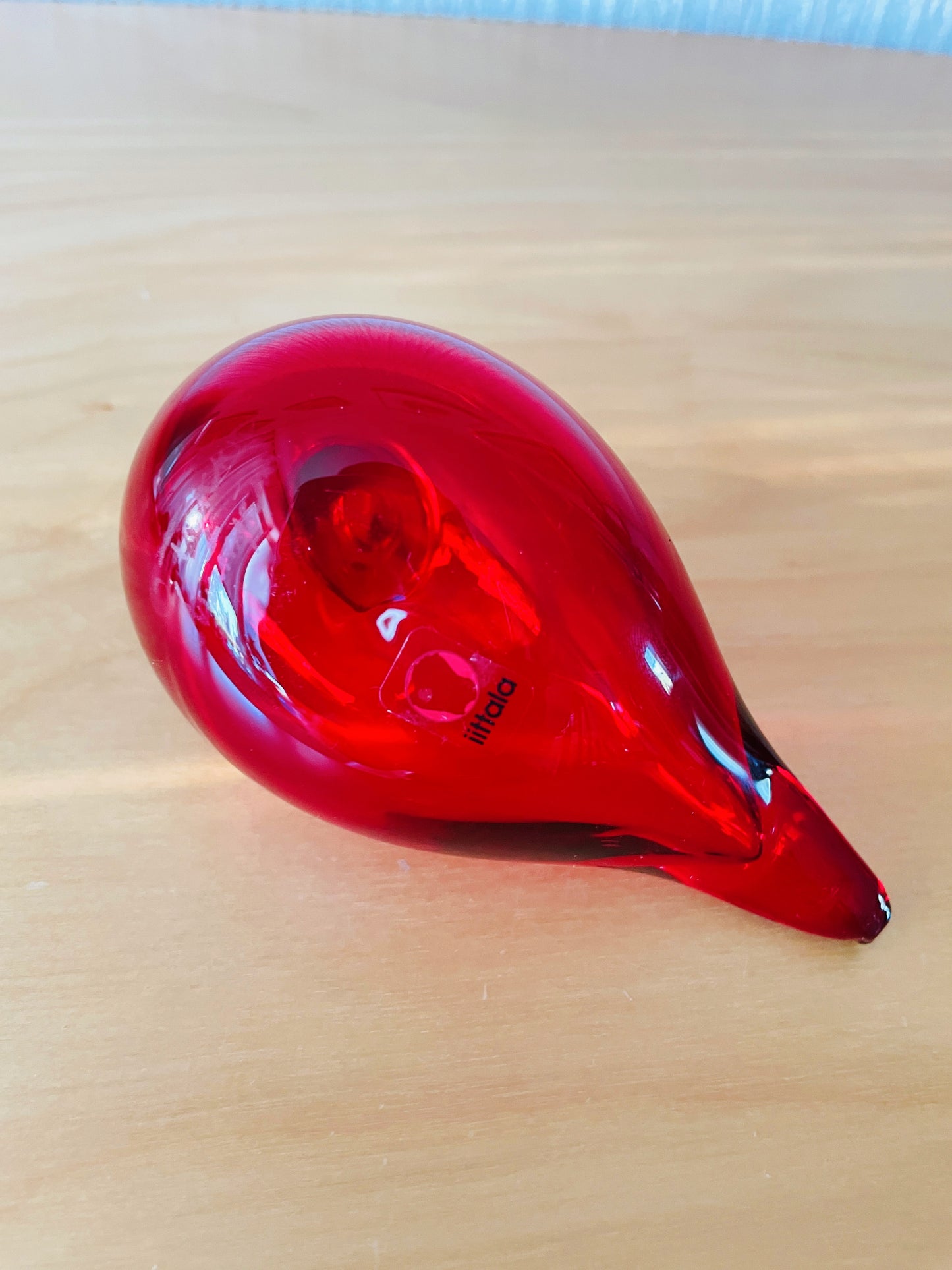 iittala/イッタラ/Nuutajälvi/ヌータヤルヴィ/Oiva Toikka/オイバ.トイッカ/Birds/バード/Little Turn/リトルターン/レッド