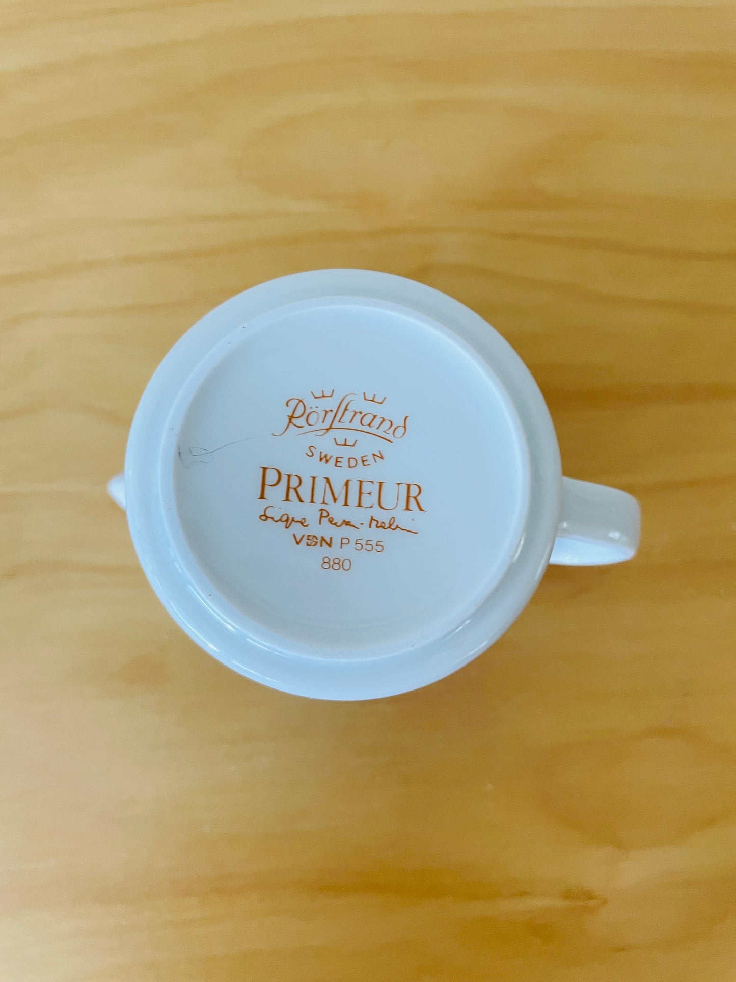 Rörstrand/ロールストランドSigne Persson Melinシグネ.パーソン-メリン/Primeur/プリムール/クリーマー