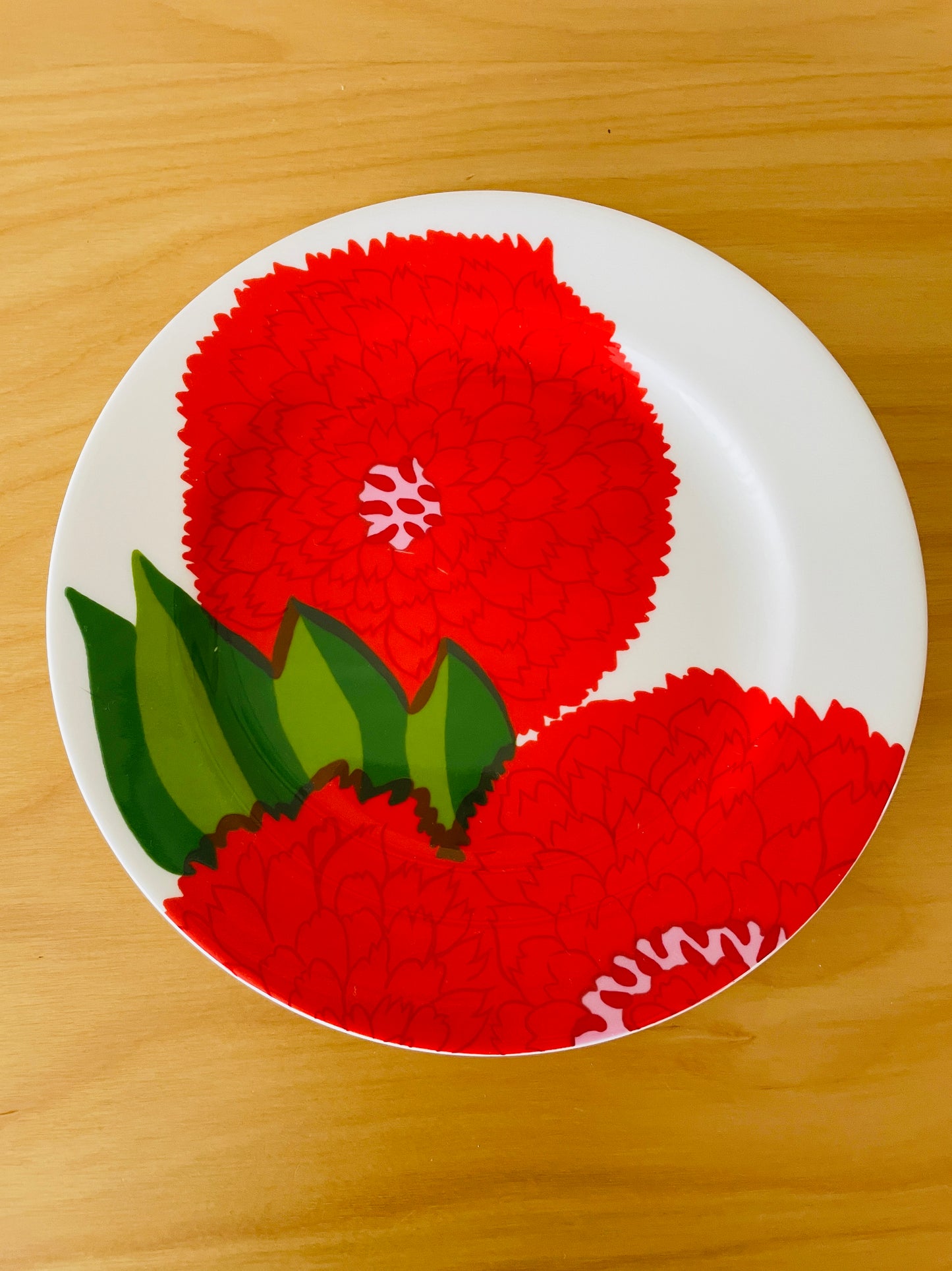 iittala x Marimekko/イッタラxマリメッコ/Primavera/プリマヴェーラ/プレート/レッド
