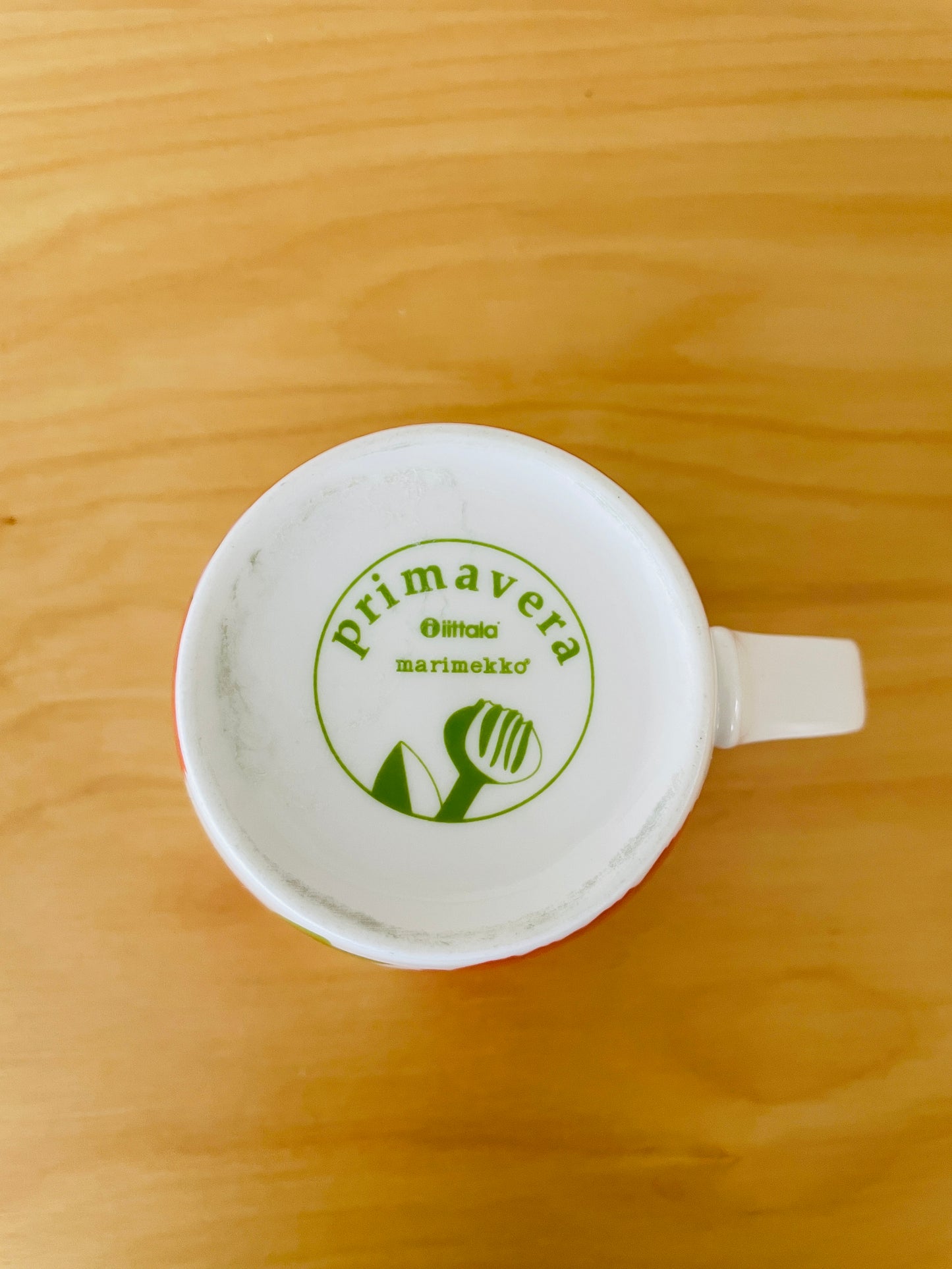 iittala x Marimekko/イッタラxマリメッコ/Primavera/プリマヴェーラ/マグカップ/レッド