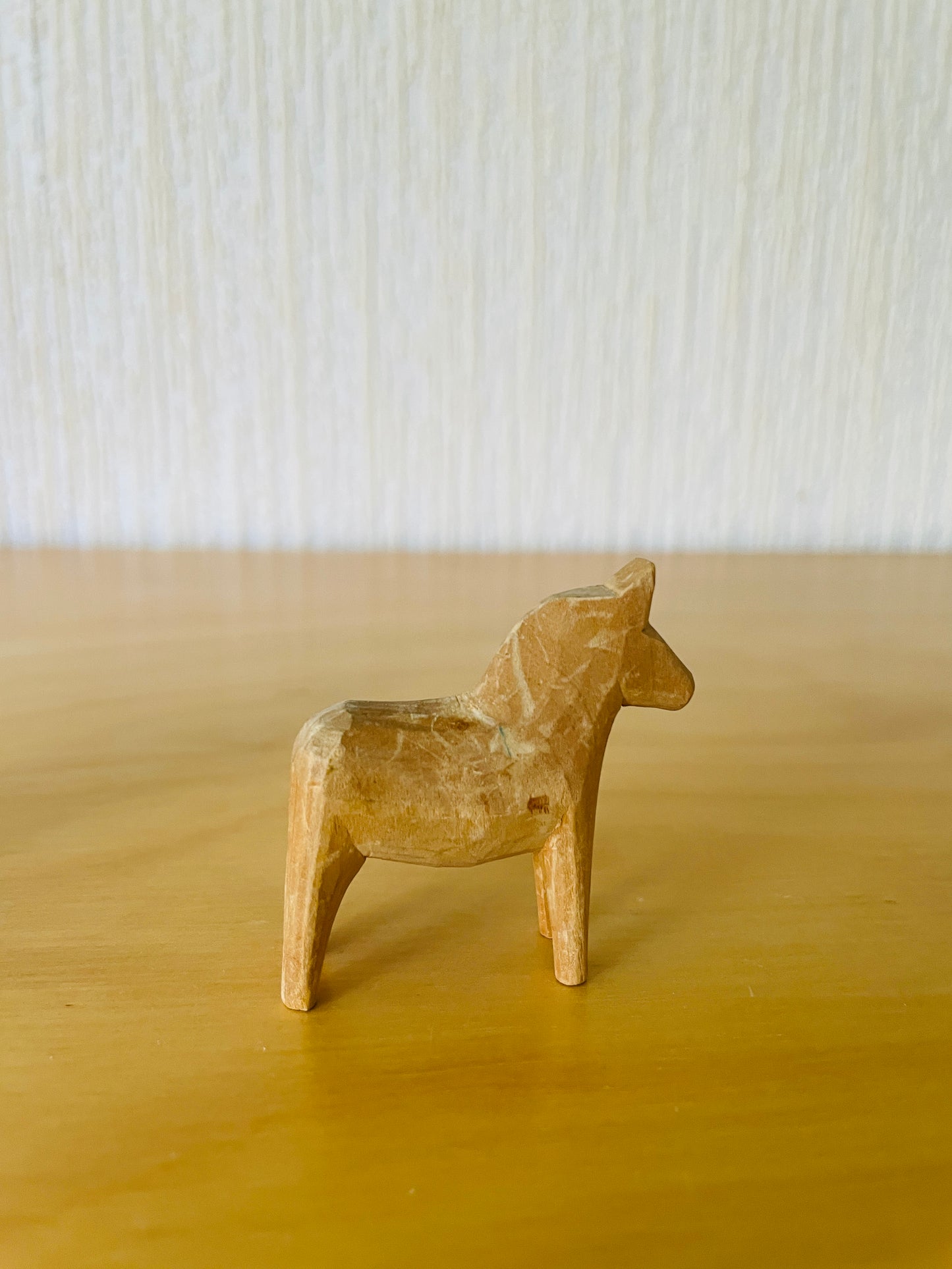 Dala horse/wooden/natural/13cm