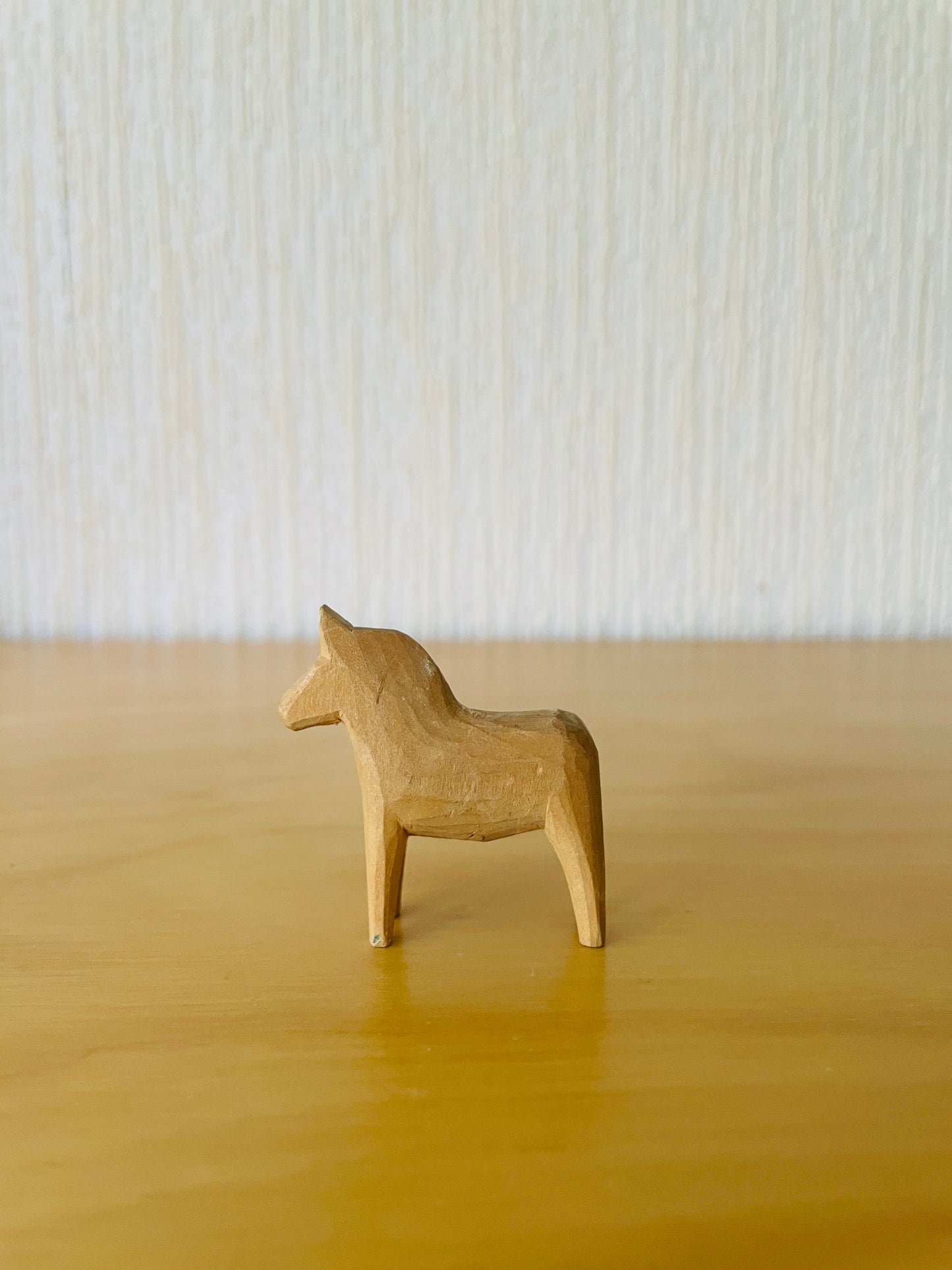 Dala horse/wooden/natural/13cm