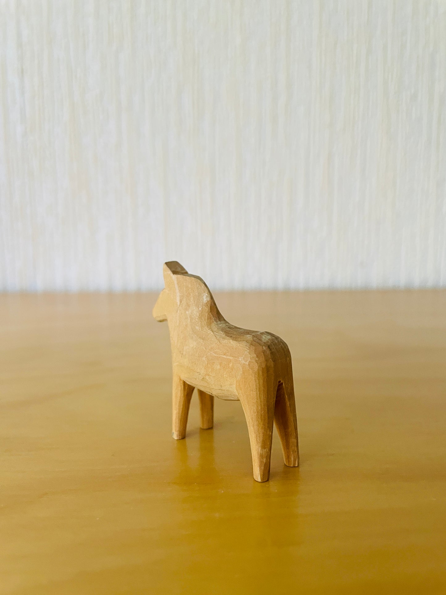 Dala horse/wooden/natural/13cm