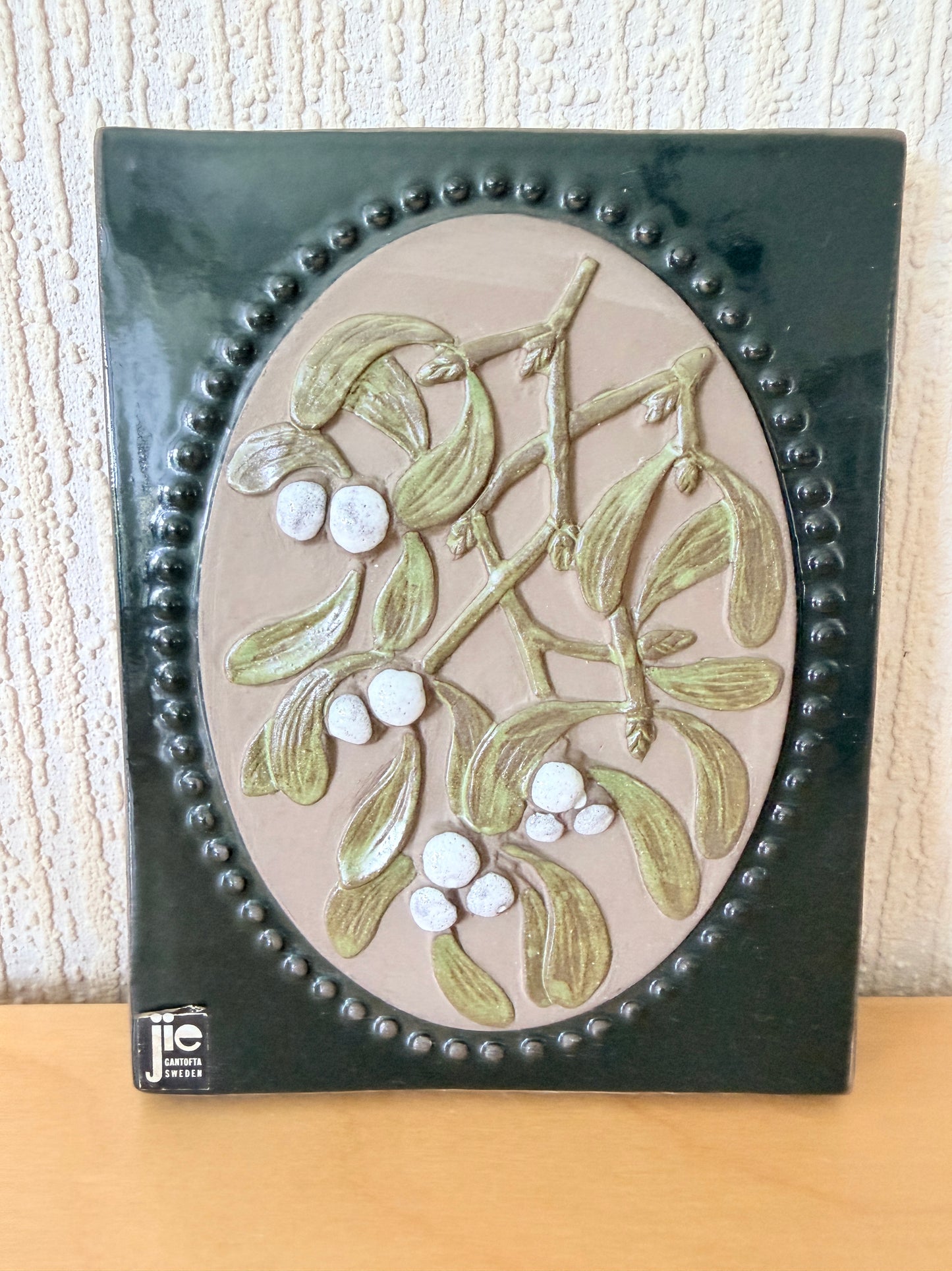 Jie Gantofta/Jie Gantofta/Ceramic Plaque/Mistletoe