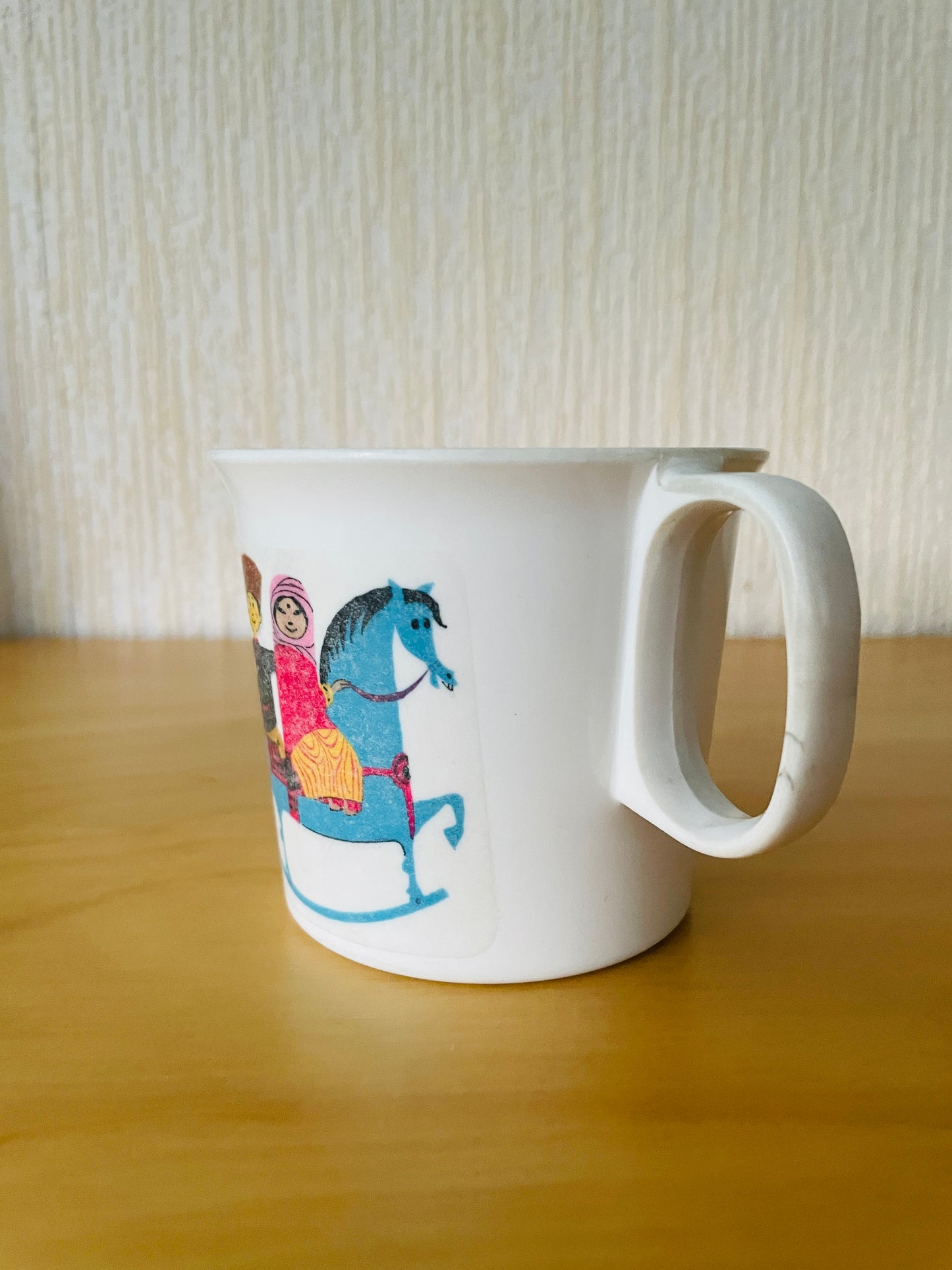 Gustavsberg/グスタフスベリ/Stig Lindberg/ステイグ.リンドベリ/Ornamin/メラミン樹脂製/Barn Mug/子供用マグカップ