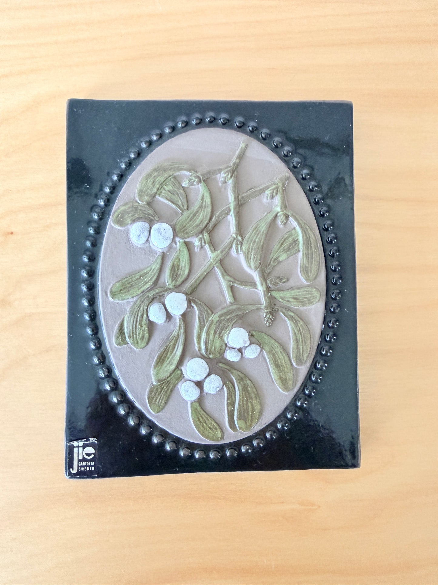 Jie Gantofta/Jie Gantofta/Ceramic Plaque/Mistletoe