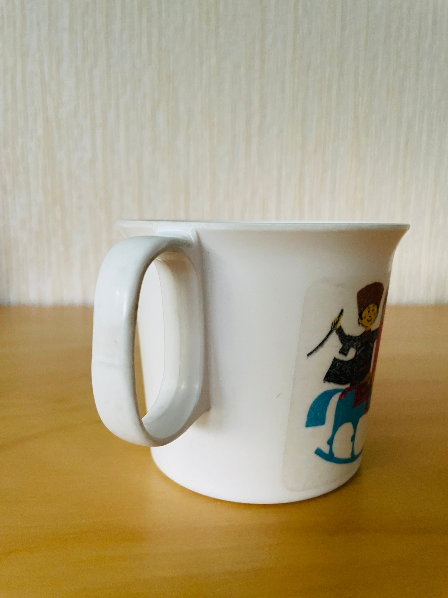 Gustavsberg/グスタフスベリ/Stig Lindberg/ステイグ.リンドベリ/Ornamin/メラミン樹脂製/Barn Mug/子供用マグカップ