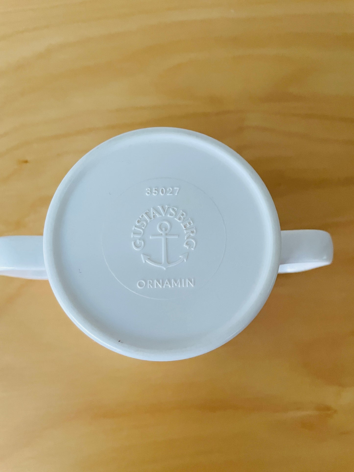 Gustavsberg/グスタフスベリ/Stig Lindberg/ステイグ.リンドベリ/Ornamin/メラミン樹脂製/Barn Mug/子供用マグカップ