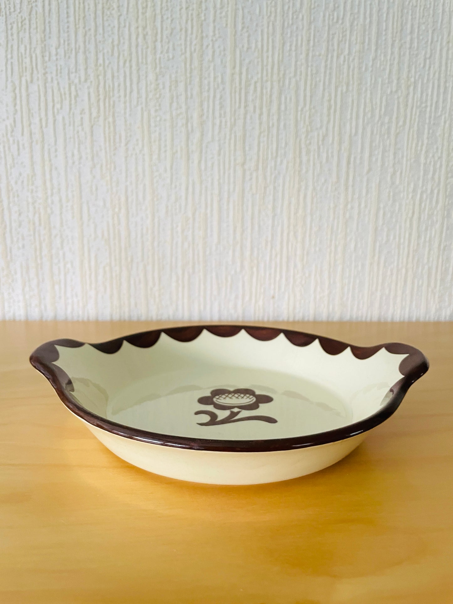 Gustavsberg/グスタフスベリ/Wilhelm Kåge/ヴィリヘルム.コーゲ/Pyro/ピューロ/ラウンドオーブンデッシュ